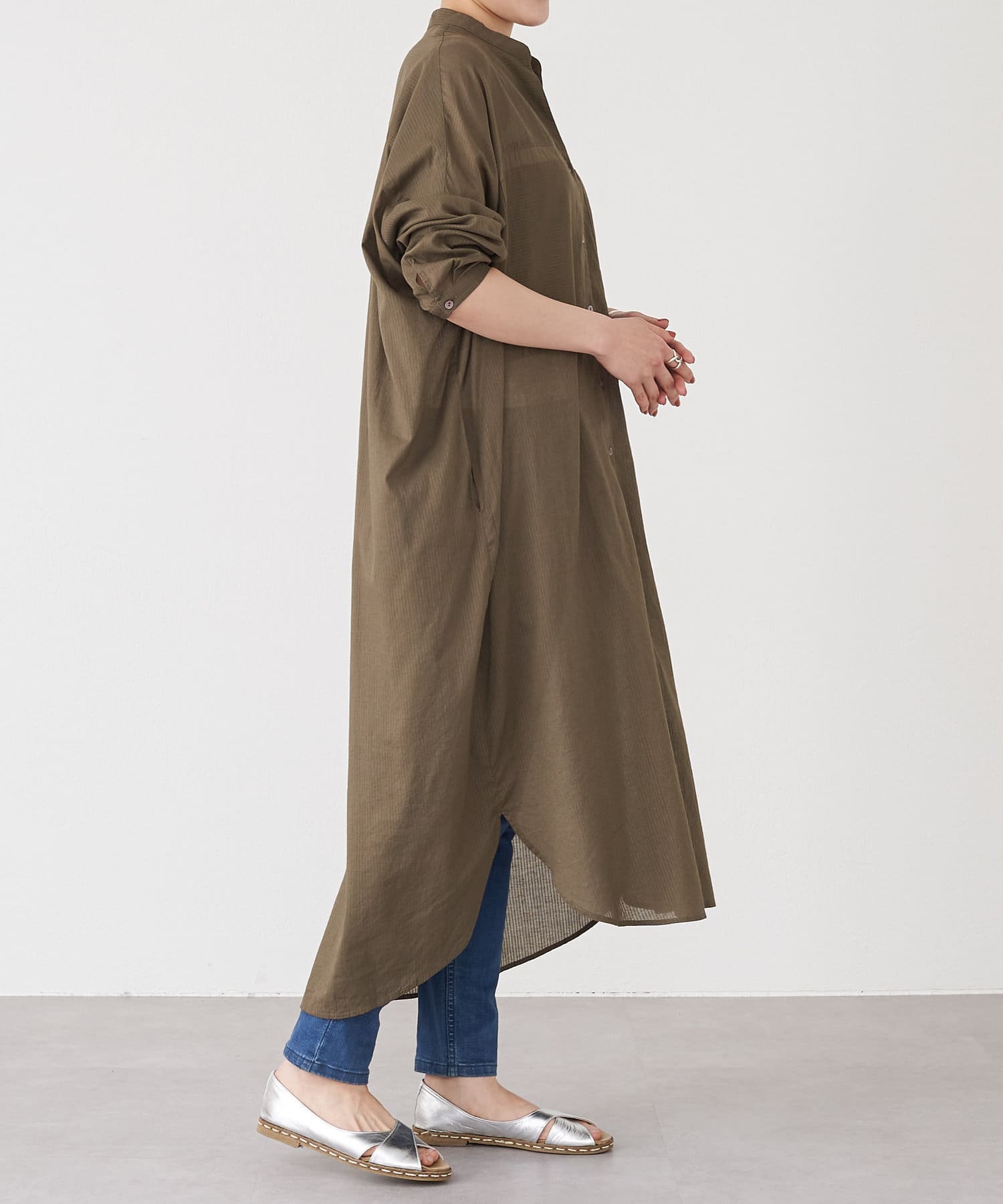 Liveでご紹介 スタンドカラーシャツワンピース Beardsley ビアズリー レディース Pal Closet パルクローゼット パルグループ公式ファッション通販サイト Liveでご紹介 スタンドカラーシャツワンピース Beardsley ビアズリー レディース Pal Closet パルクローゼット パルグループ公式ファッション通販サイト