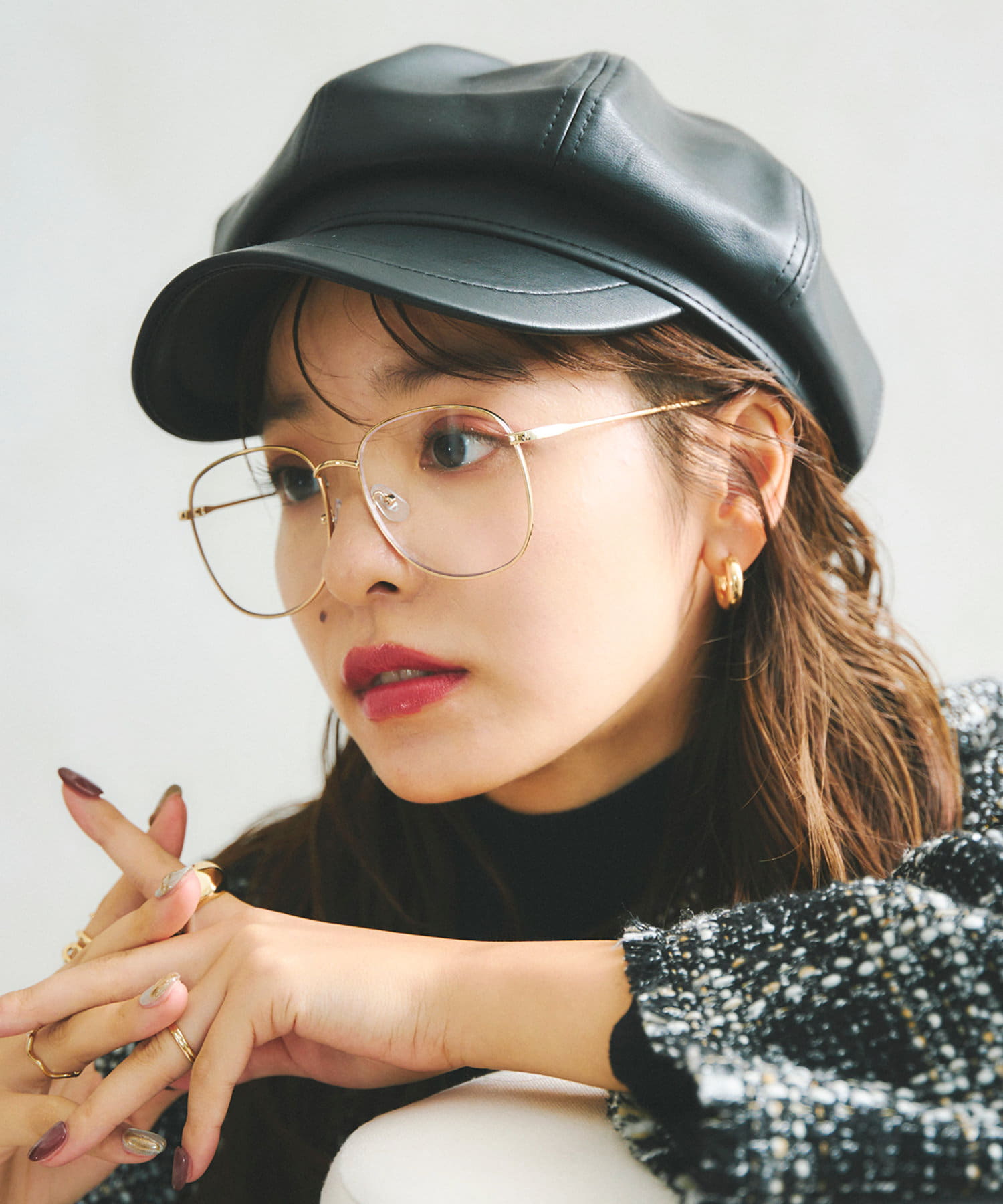 メタルフレームメガネ1 Lattice ラティス レディース Pal Closet パルクローゼット パルグループ公式ファッション通販サイト