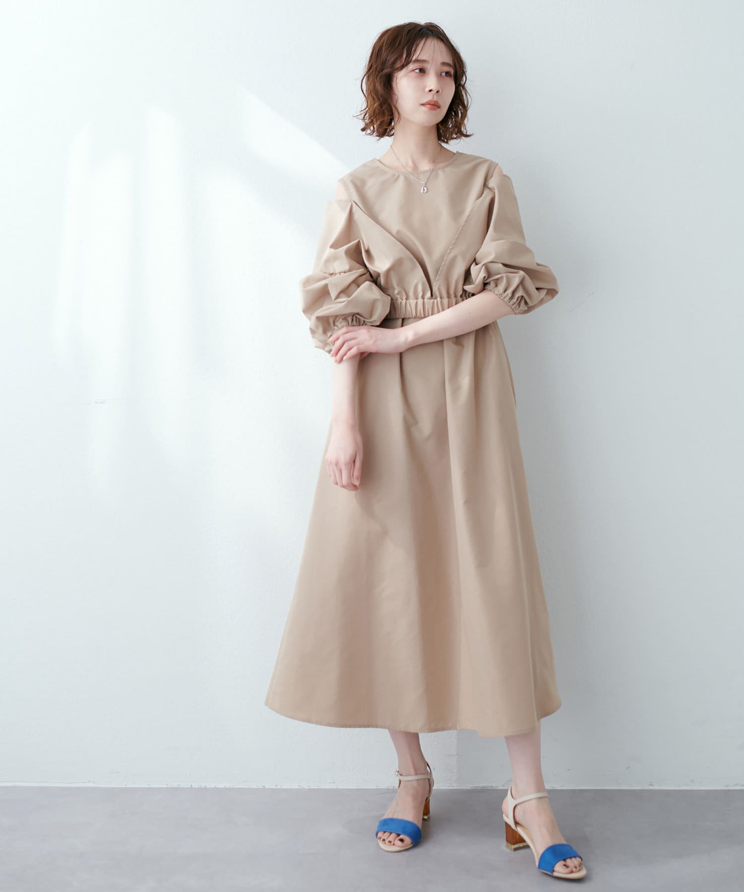 Web限定 アンサンブルカラーワンピース Natural Couture ナチュラルクチュール レディース Pal Closet パルクローゼット パルグループ公式ファッション通販サイト