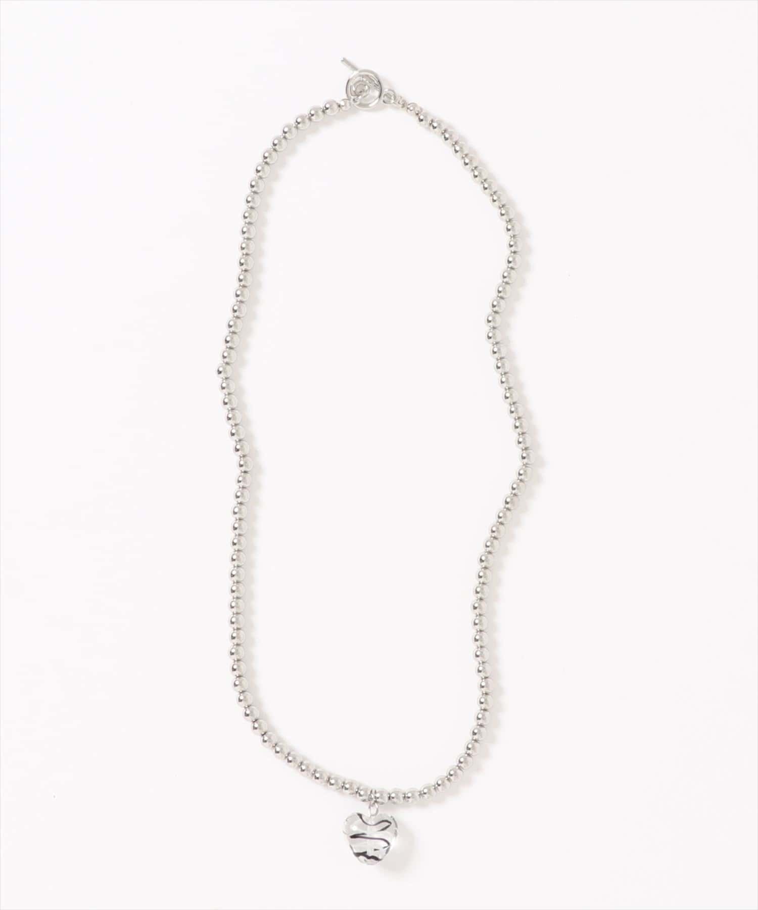 natural couture(ナチュラルクチュール) クリアハートチェーンネックレス