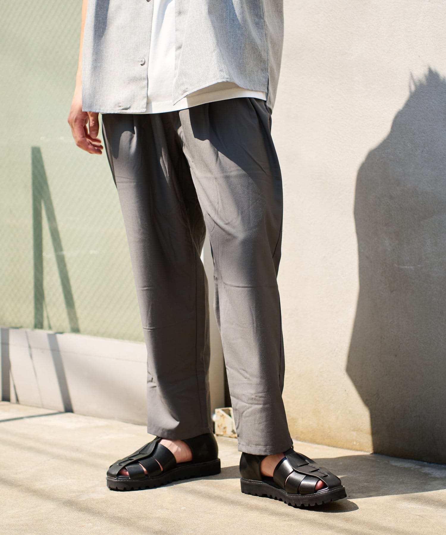 ベルト付タックパンツ ワイドパンツ Colony 2139 コロニー トゥーワンスリーナイン メンズ Pal Closet パルクローゼット パルグループ公式ファッション通販サイト