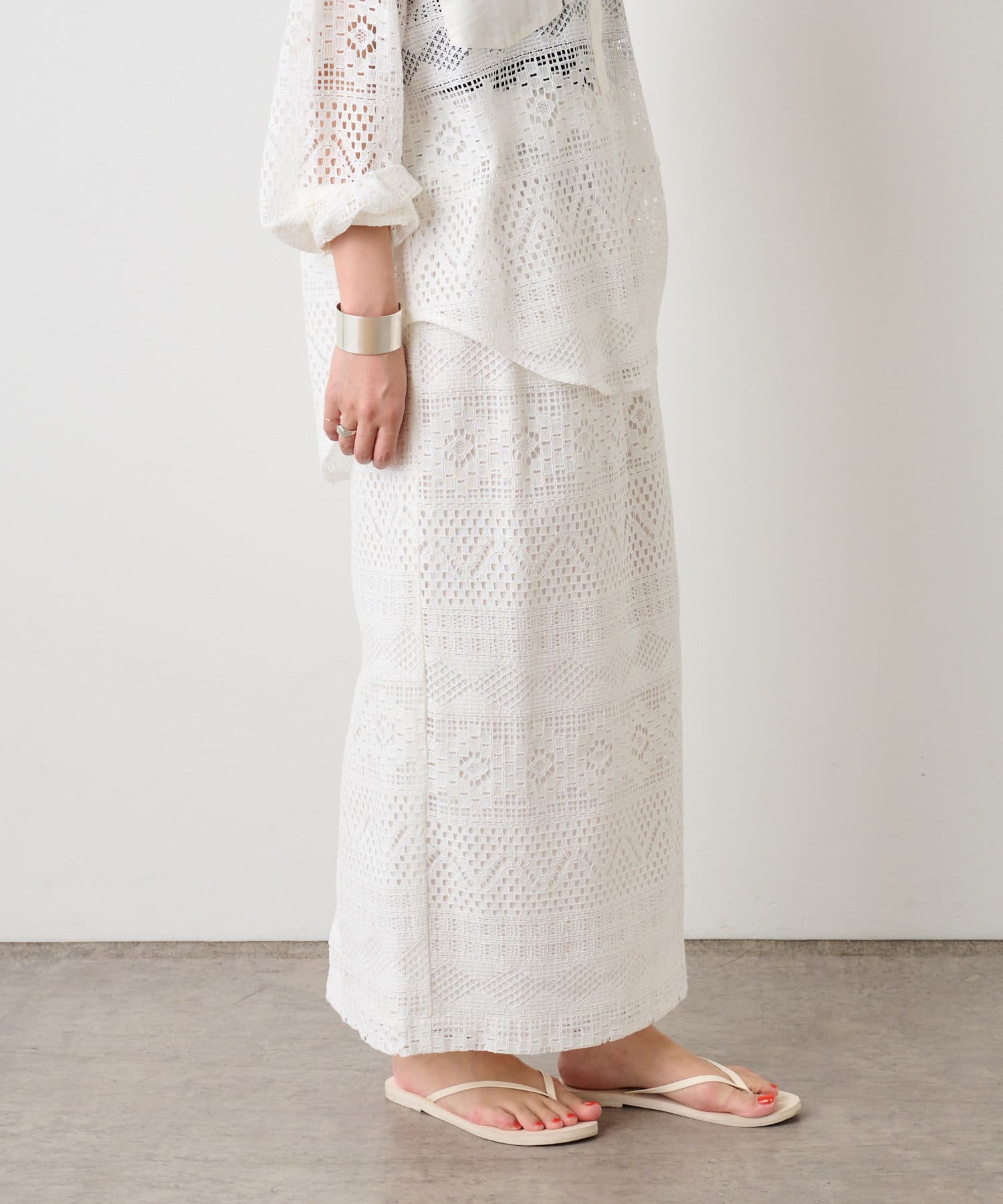 レーススリットスカート | Omekashi(オメカシ)レディース | PAL CLOSET