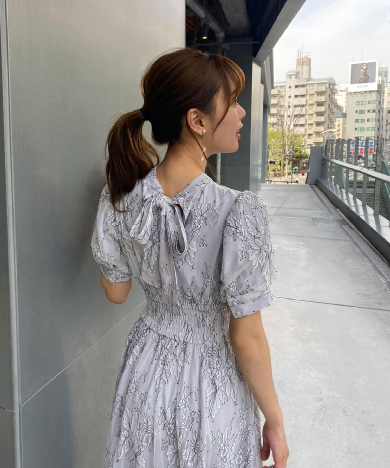 Web限定 バックリボンプリーツロングワンピース One After Another Nice Claup ワンアフターアナザー ナイスクラップ レディース Pal Closet パルクローゼット パルグループ公式ファッション通販サイト