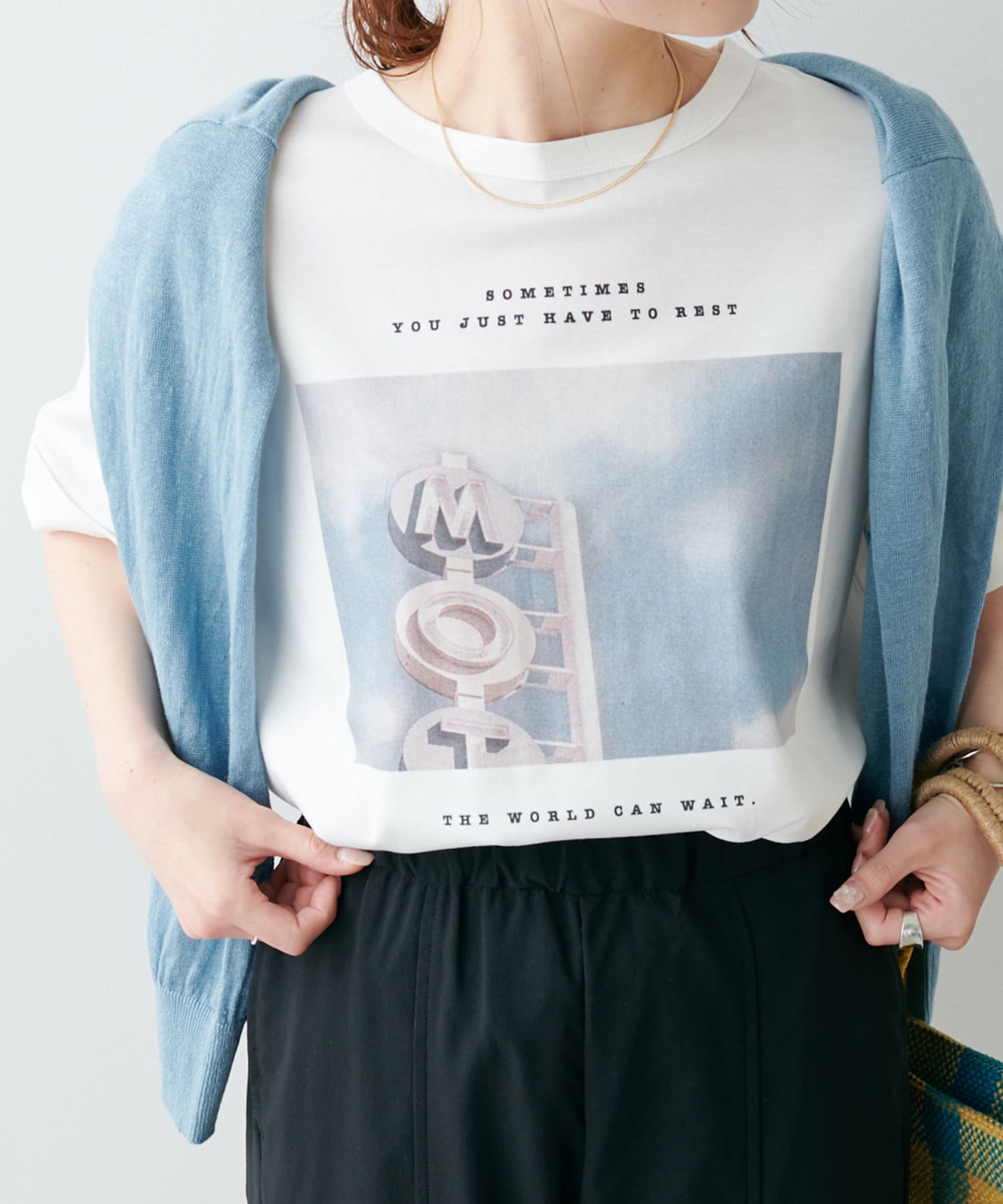 フォトプリントシルケットTシャツ | pual ce cin(ピュアルセシン