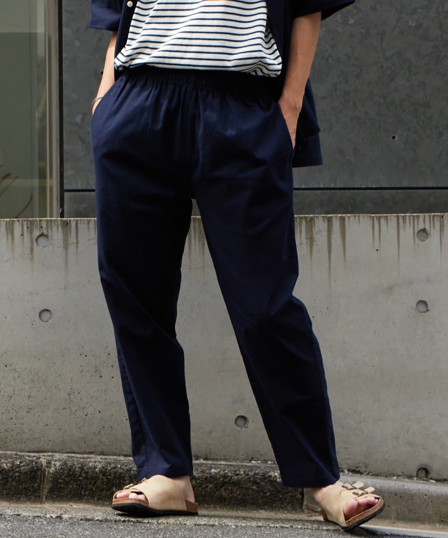 藤原丈一郎さん着用 セットアップ対応 麻混イージーパンツ Ciaopanic Typy チャオパニックティピー メンズ Pal Closet パルクローゼット パルグループ公式ファッション通販サイト