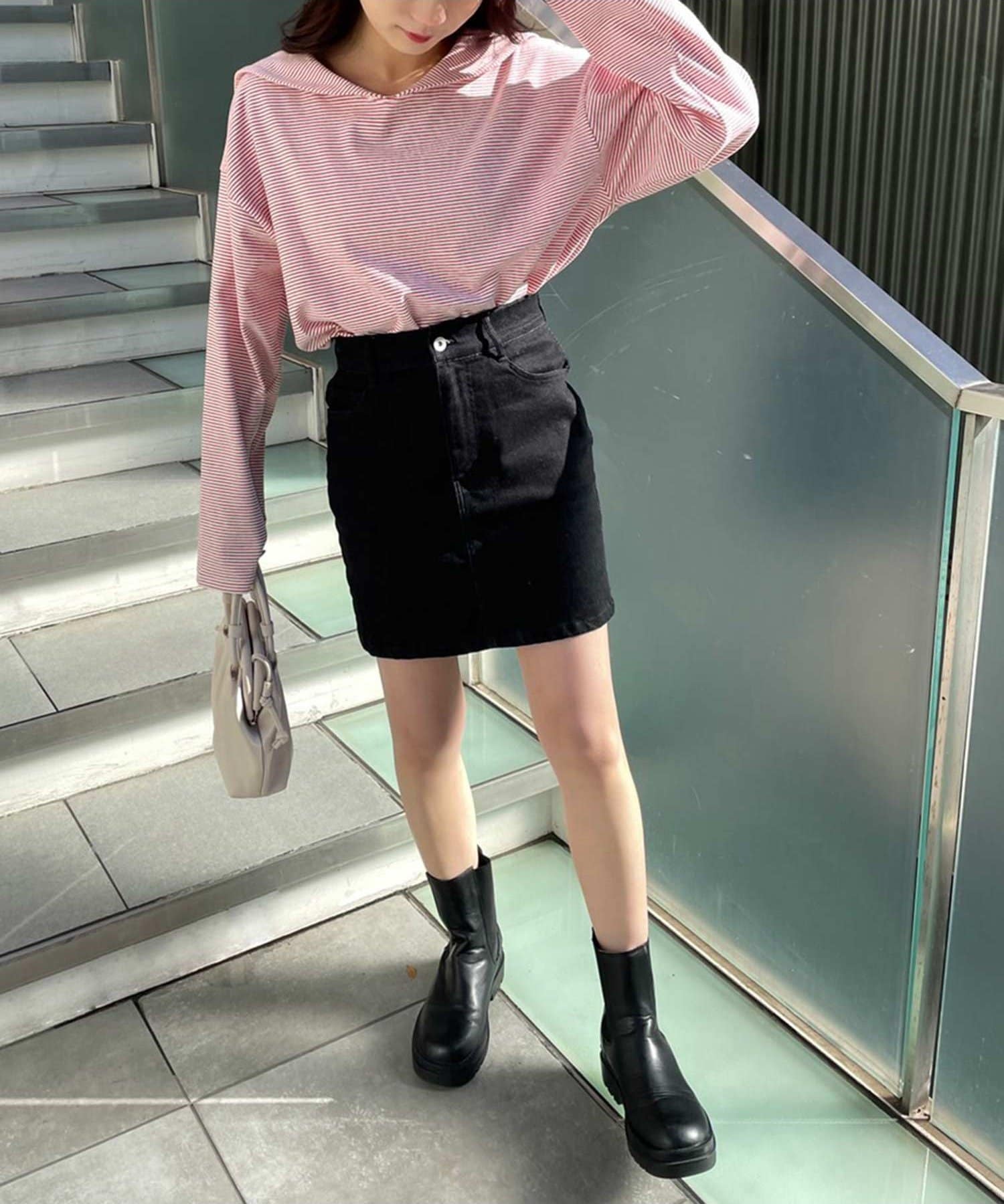 one after another】セーラーボーダーTops | NICE CLAUP OUTLET(ナイ 
