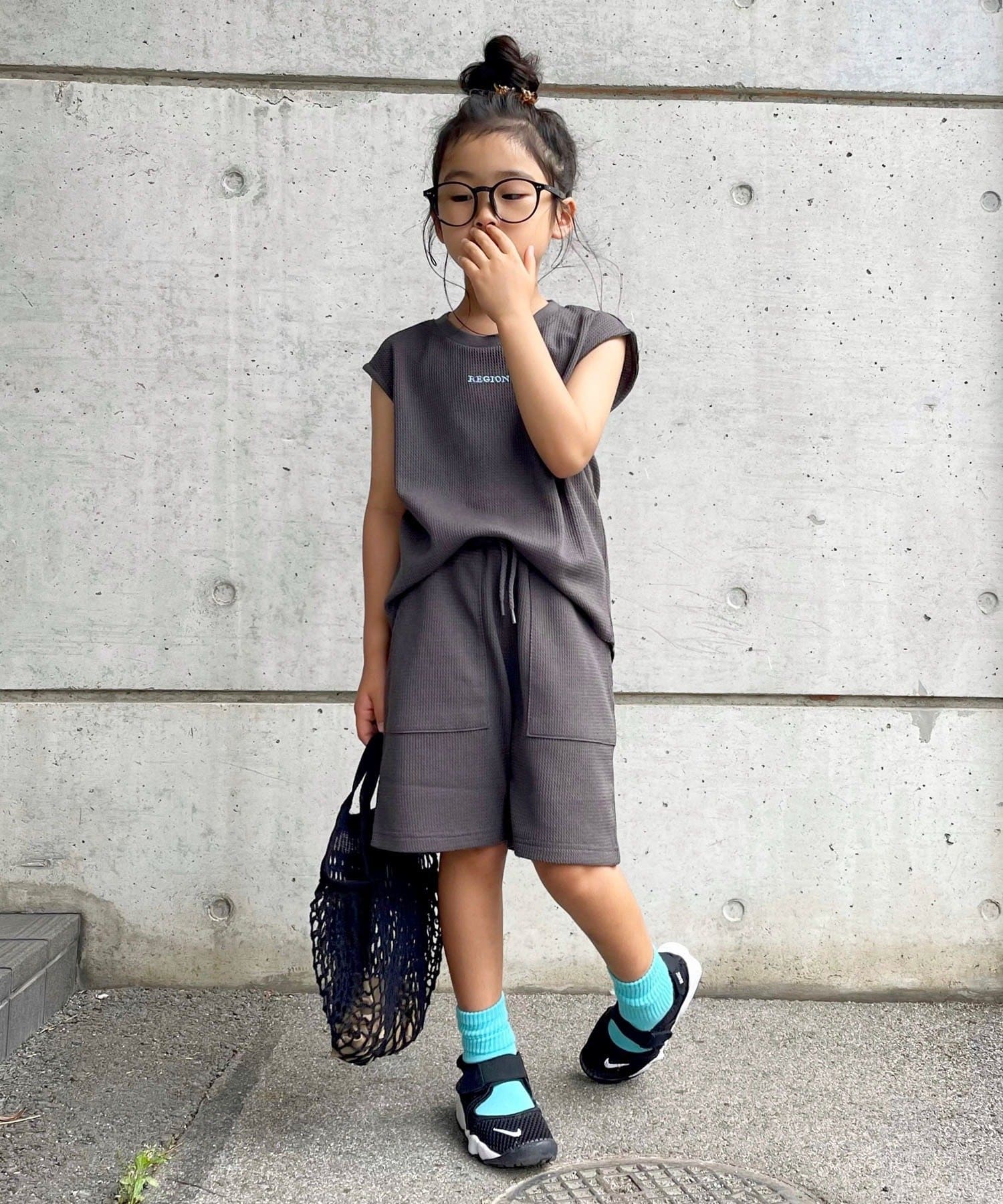 Kids ワッフルロゴ刺繍タンクトップ Ciaopanic Typy チャオパニックティピー キッズ Pal Closet パルクローゼット パルグループ公式ファッション通販サイト