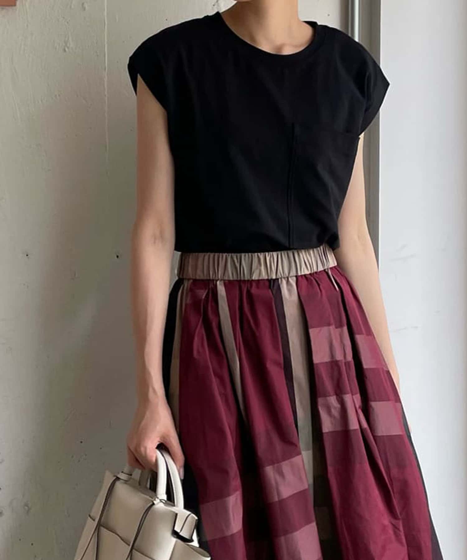 un dix cors(アンディコール) 【1枚は持っていたい】サスティナブルビッグポケットカットソー