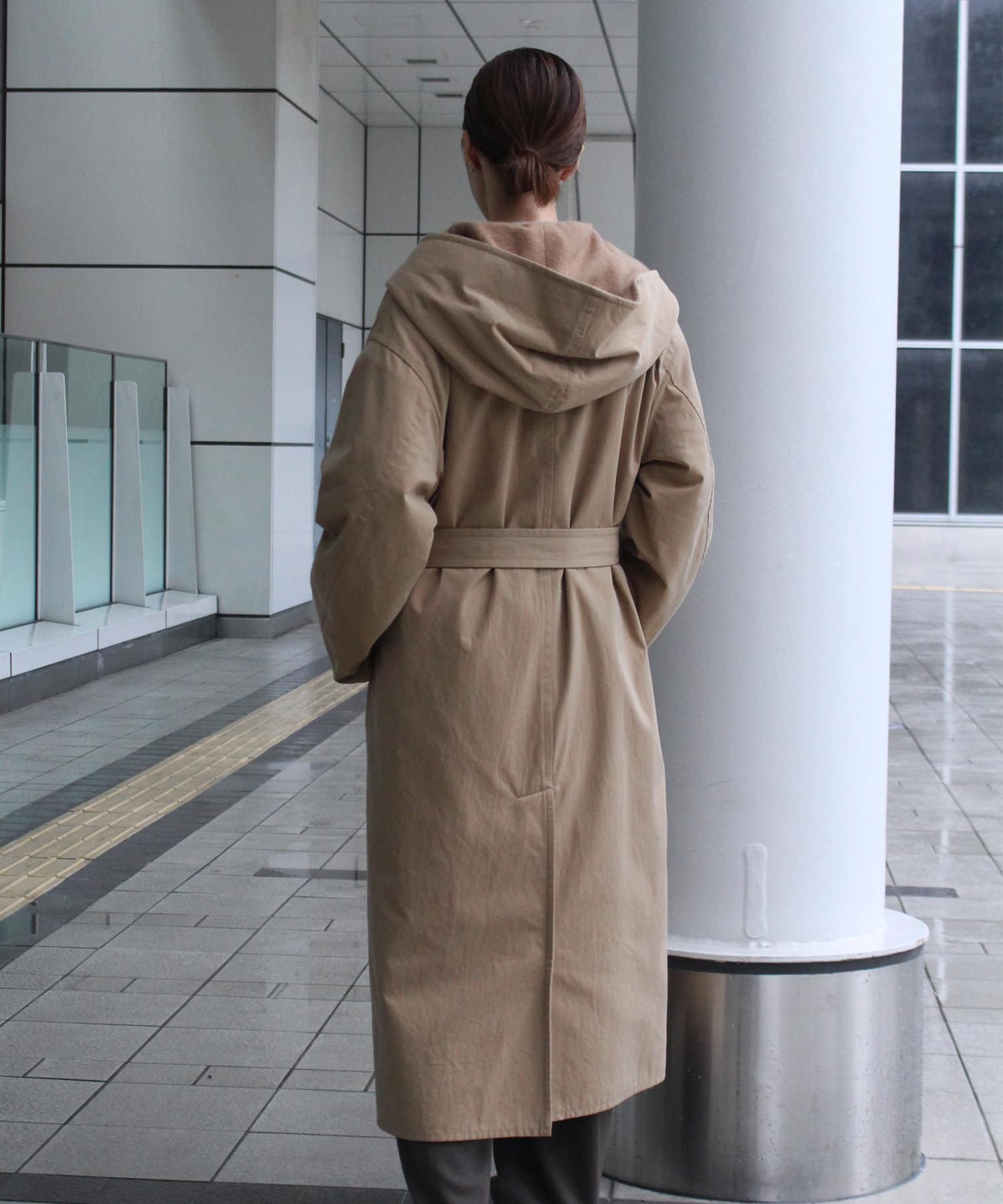 Auralee Finx Gabardine Hooded Coat Bloom Branch ブルームアンドブランチ レディース Pal Closet パルクローゼット パルグループ公式ファッション通販サイト