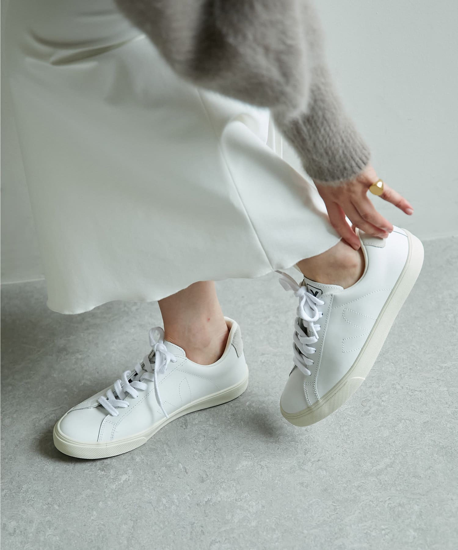 VEJA レディース スニーカー ESPLAR LEATHER VEJA ヴェジャ スニーカー ESPLAR LOGO LEATHER エスプラー ロゴ