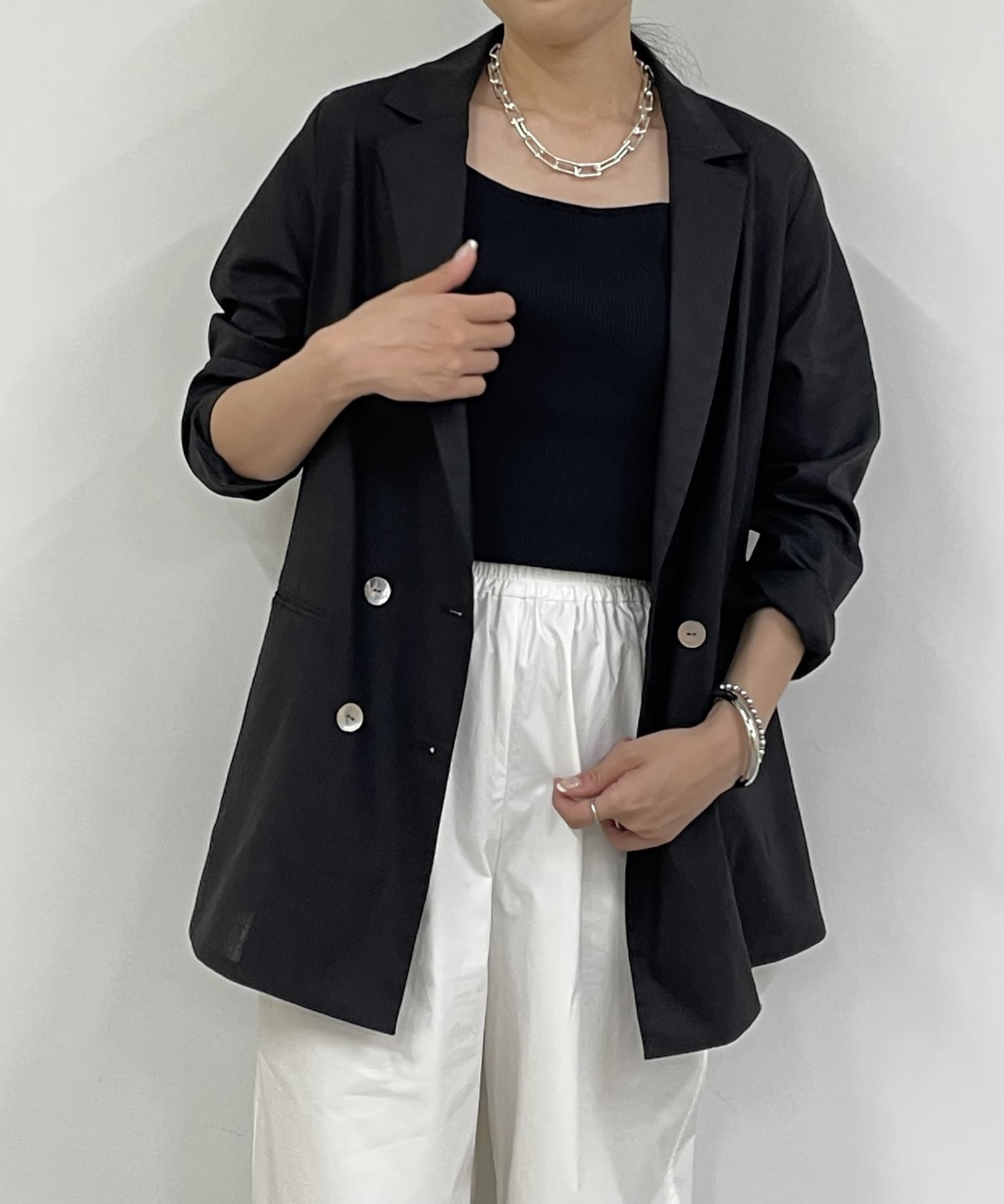 ライトリネンジャケット Loungedress ラウンジドレス レディース Pal Closet パルクローゼット パルグループ公式ファッション通販サイト