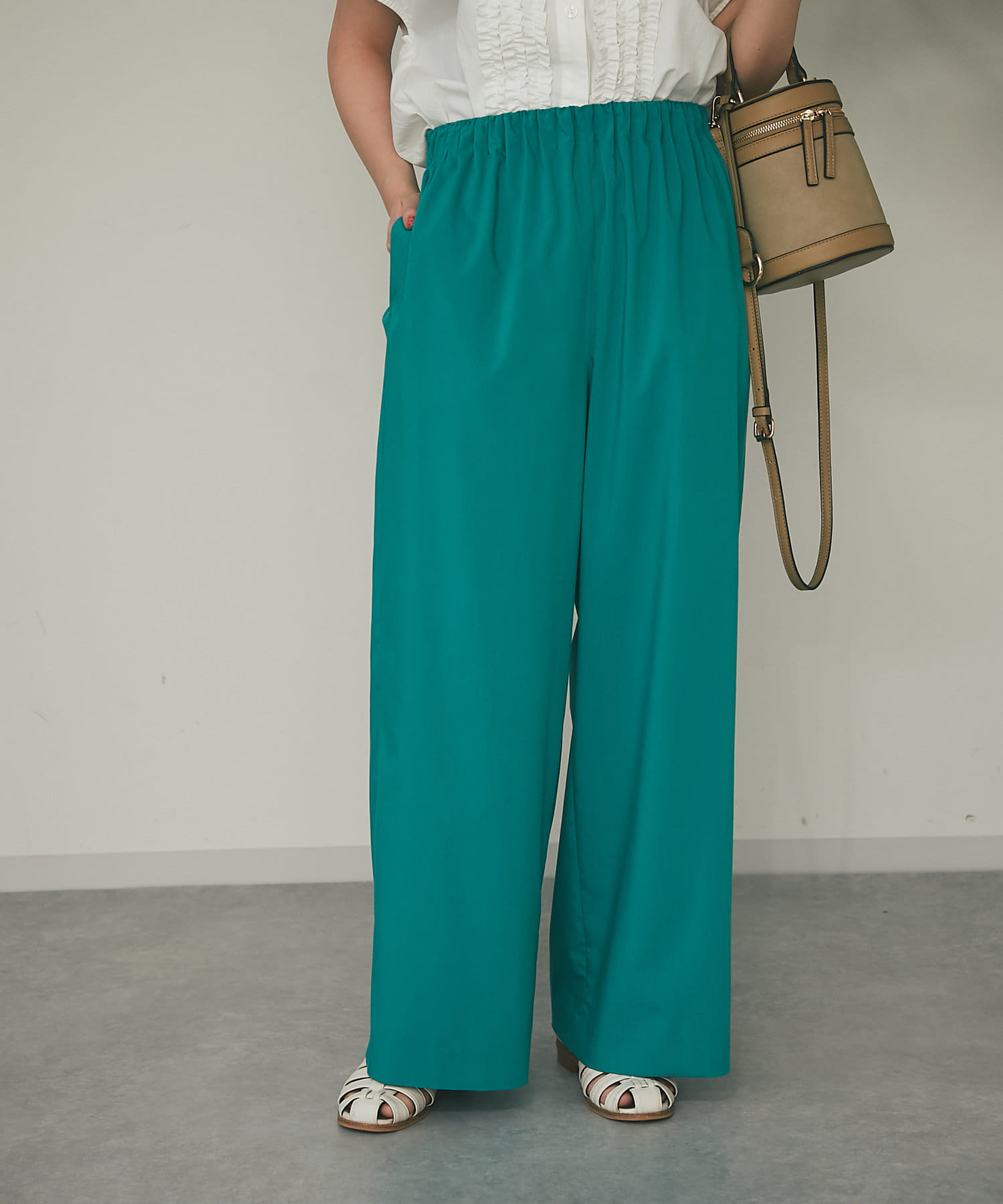 un dix cors(アンディコール) 【定番アイテム】キャタピラーパンツ