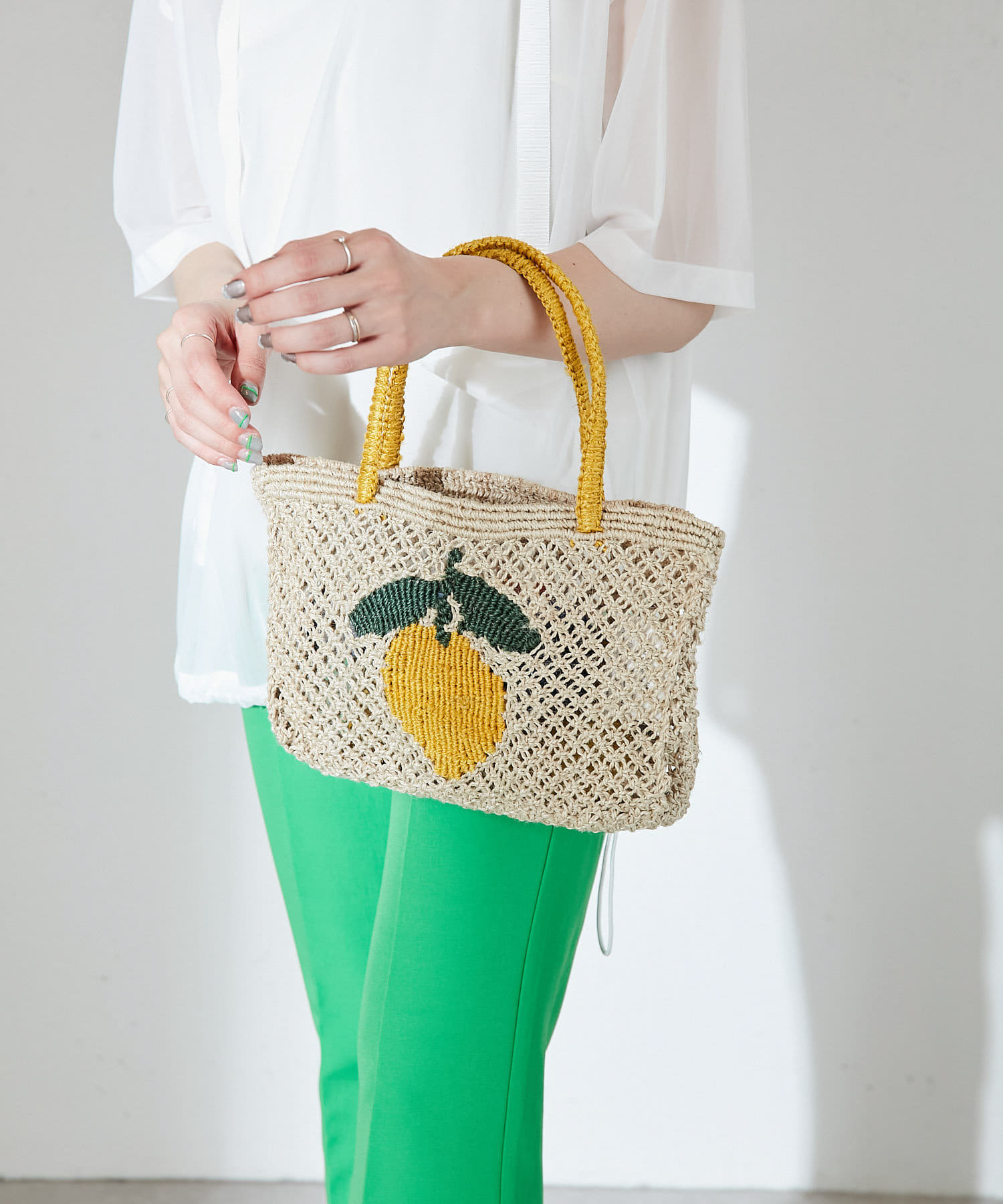 ❤︎新品❤︎ the Jacksons レモンジュートバッグ 500x0.jpg