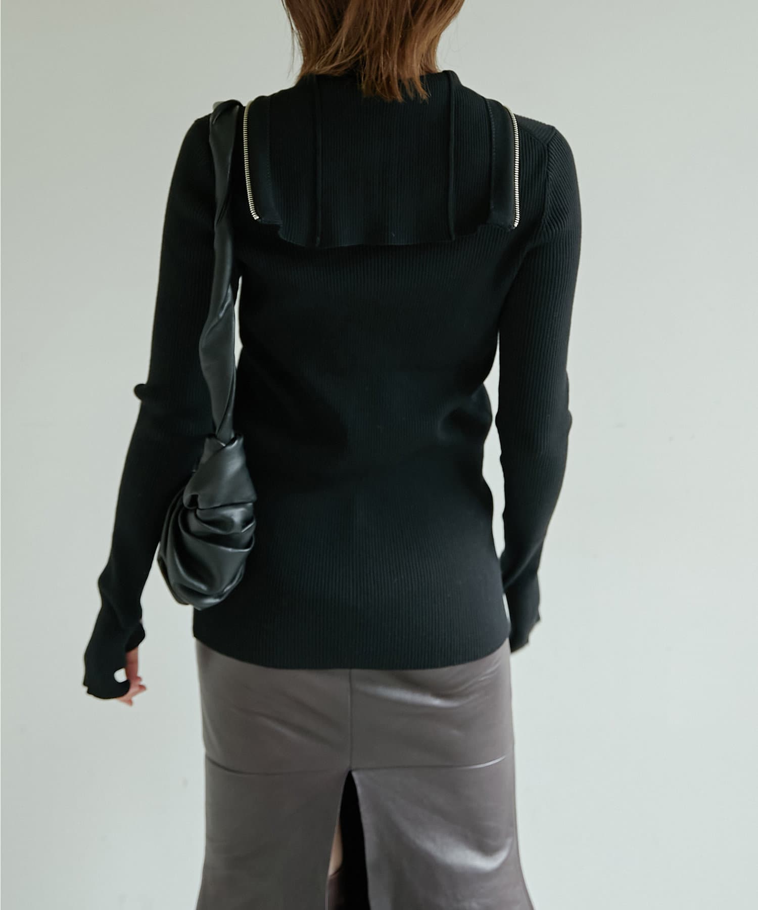GALLARDAGALANTE カップインワンショルダーニット カップインワンショルダーニット | GALLARDAGALANTE(ガリャルダ