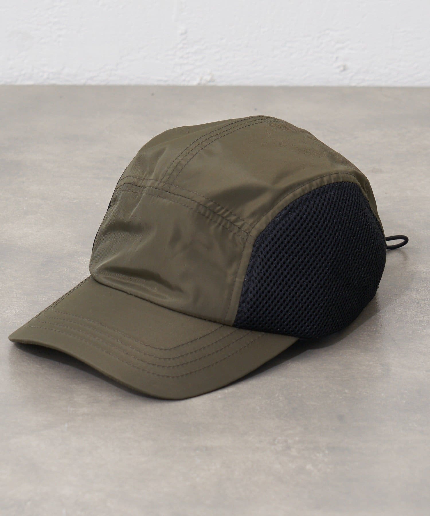 ETRE TOKYO　デタッチドローコードキャップ　ネイビー ドローコード付きチェックキャップ | ファッション通販サイト NUGU