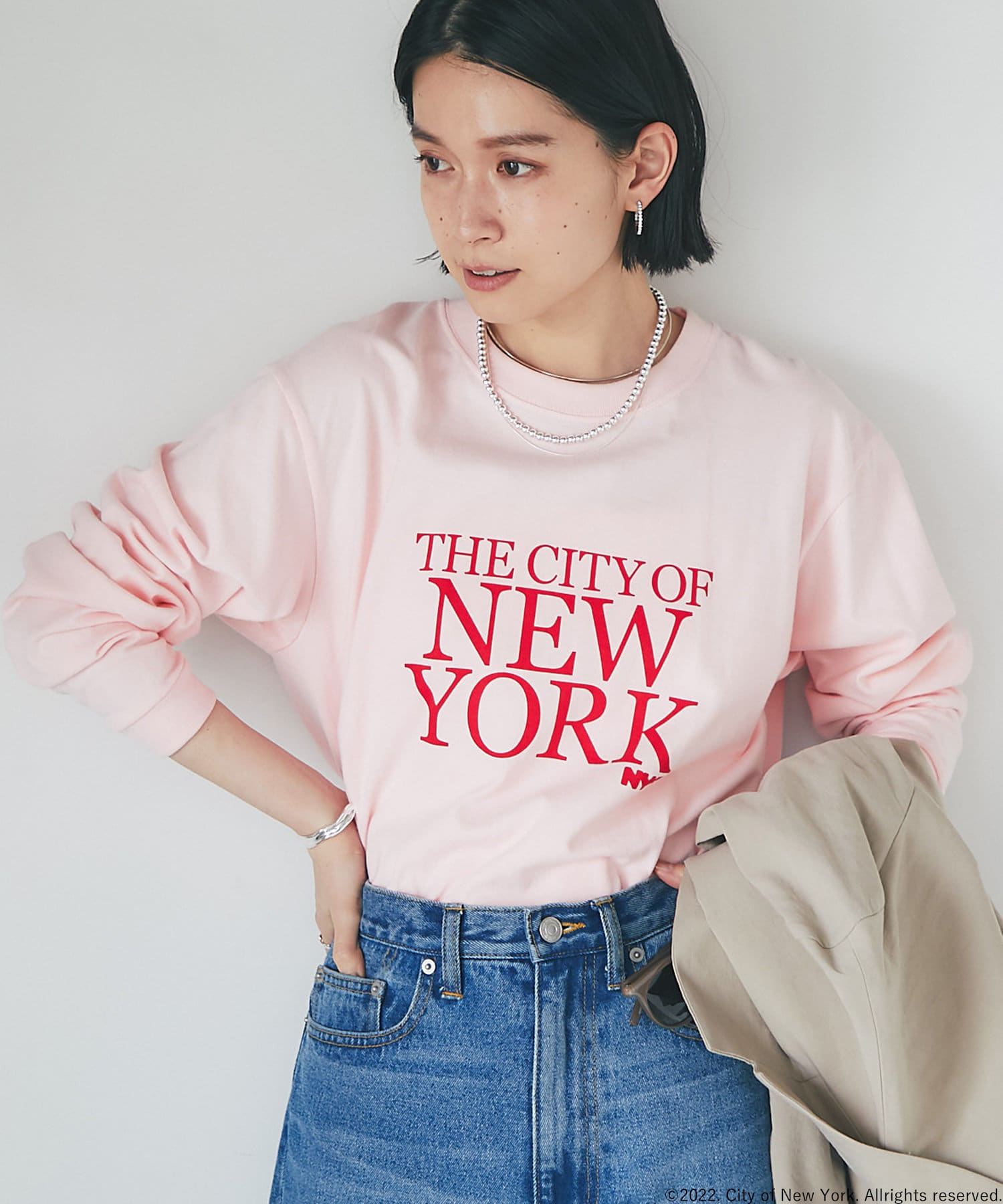 RIVE DROITE(リヴドロワ) 【GOOD ROCK SPEED】NEW YORK L/S Tシャツ