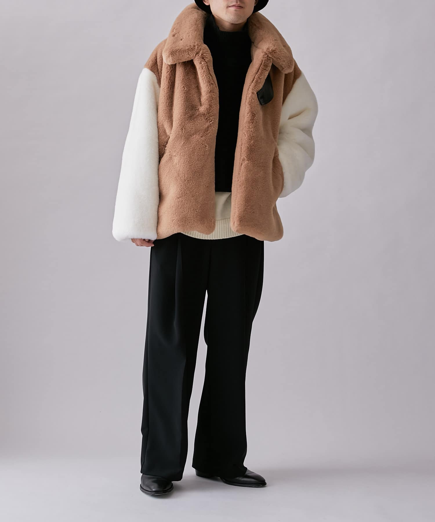 CULLNI 22-AW-016 / ECO Fur Coat - greatriverarts.com