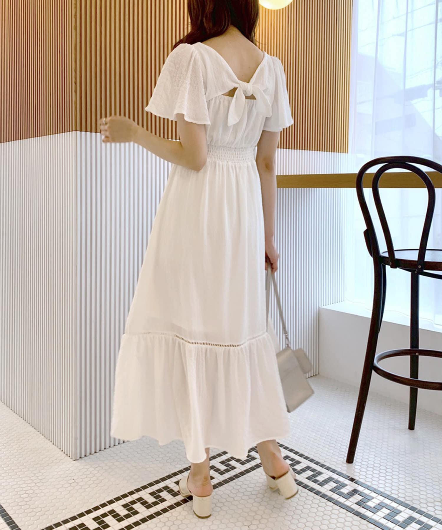 背中みせワンピース Olive Des Olive オリーブ デ オリーブ レディース Pal Closet パルクローゼット パルグループ公式ファッション通販サイト