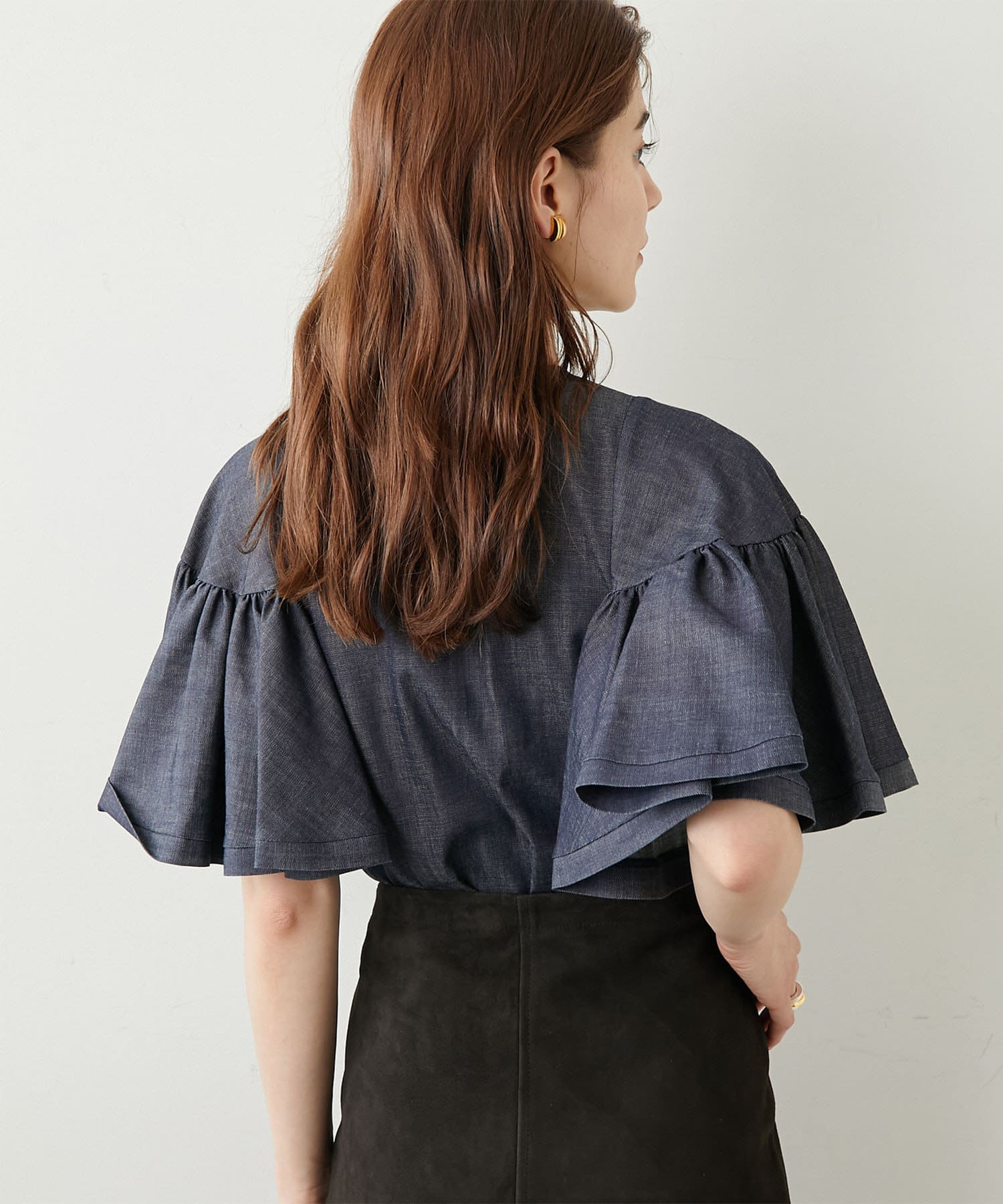 アロー alors paris デニムブラウス Estelle ML | www.tarafields.com