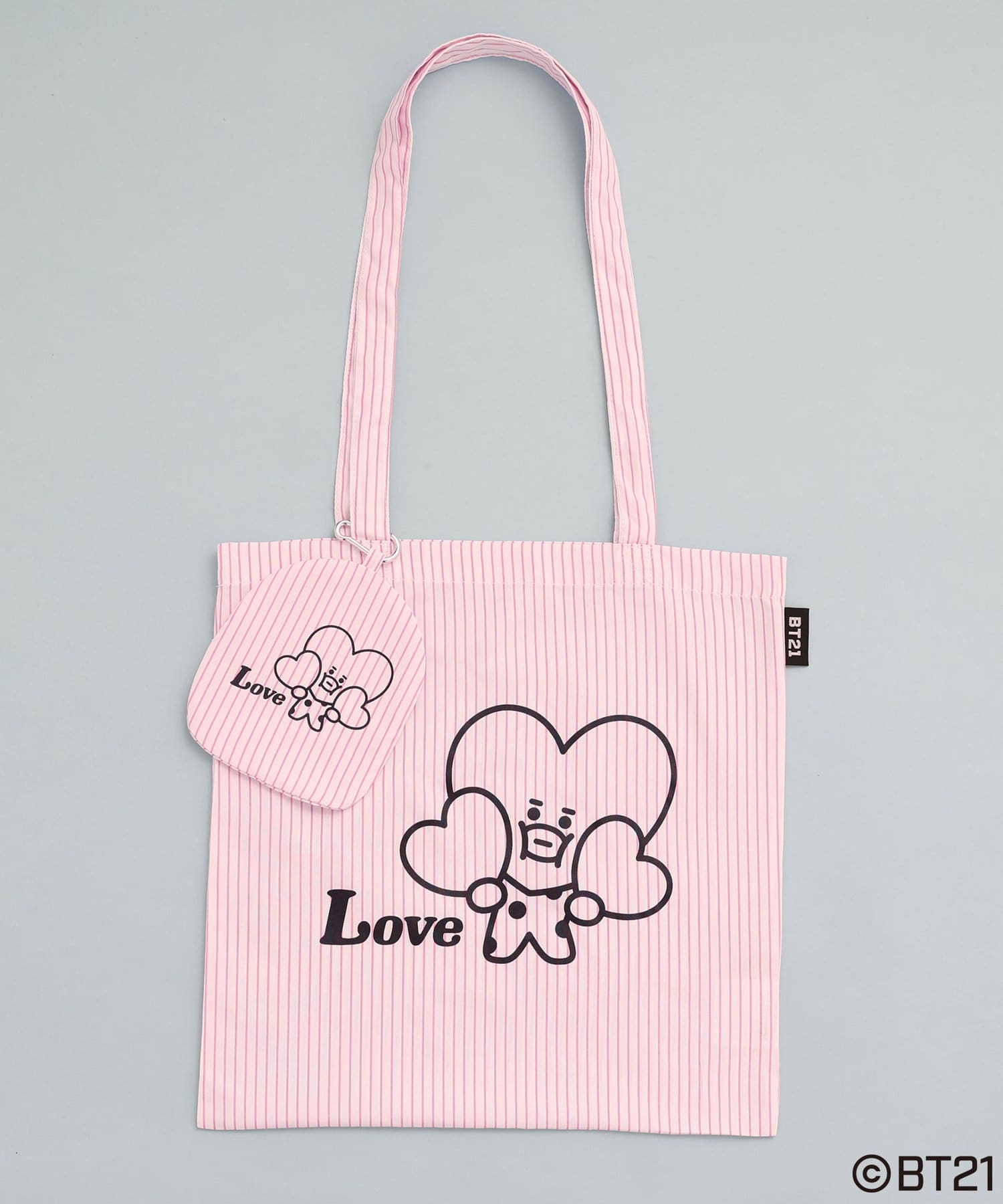 暖色系 BT21公式 BAGGU COOKY ショッピングバッグ - 通販 - happyhead.in