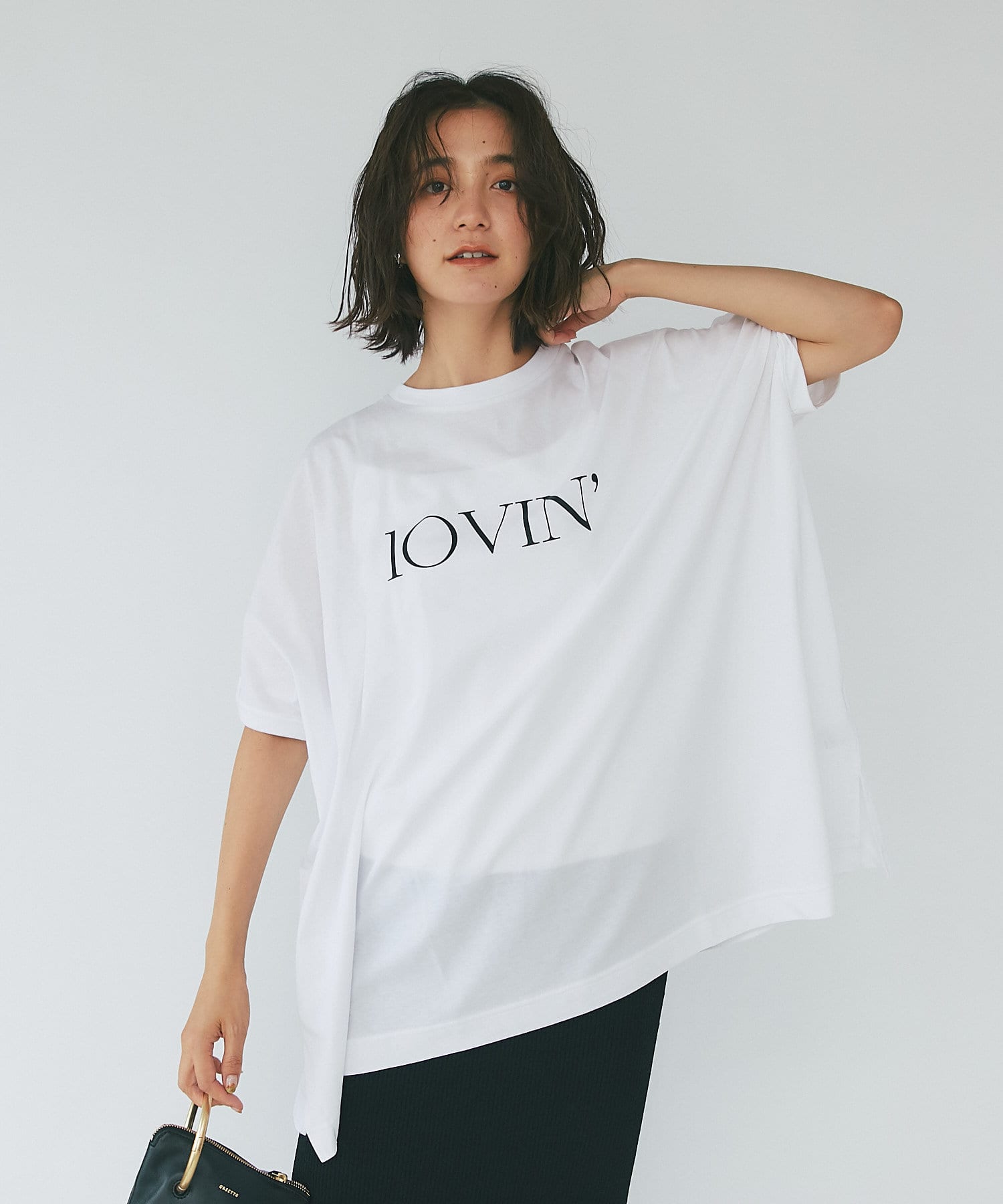 RIVE DROITE R.D.S.CロゴTe キャッチーなロゴが◎】リンガーロゴTee | RIVE DROITE