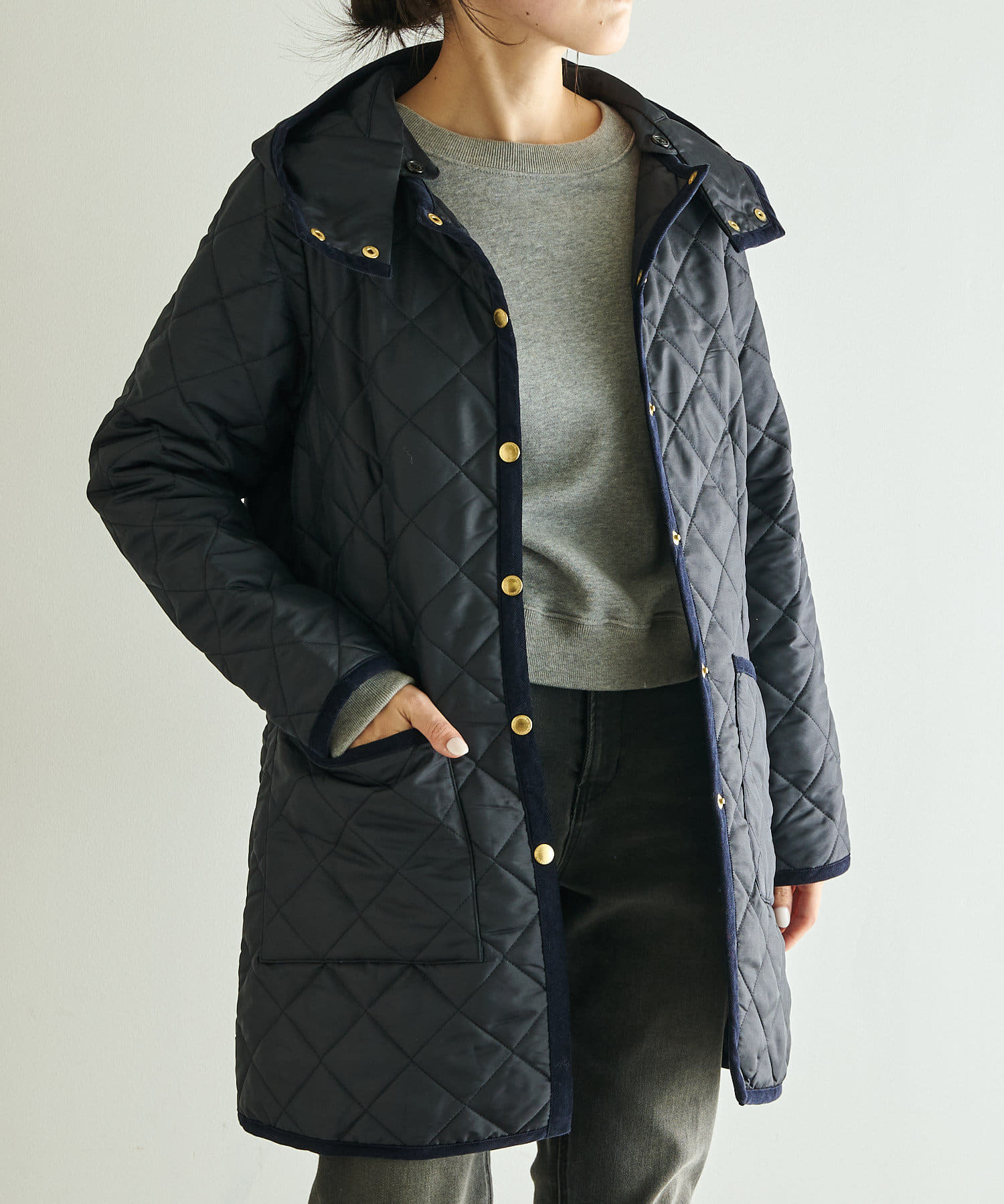 別注】【TRADITIONAL WEATHERWEAR】キルティングコート | COLLAGE 