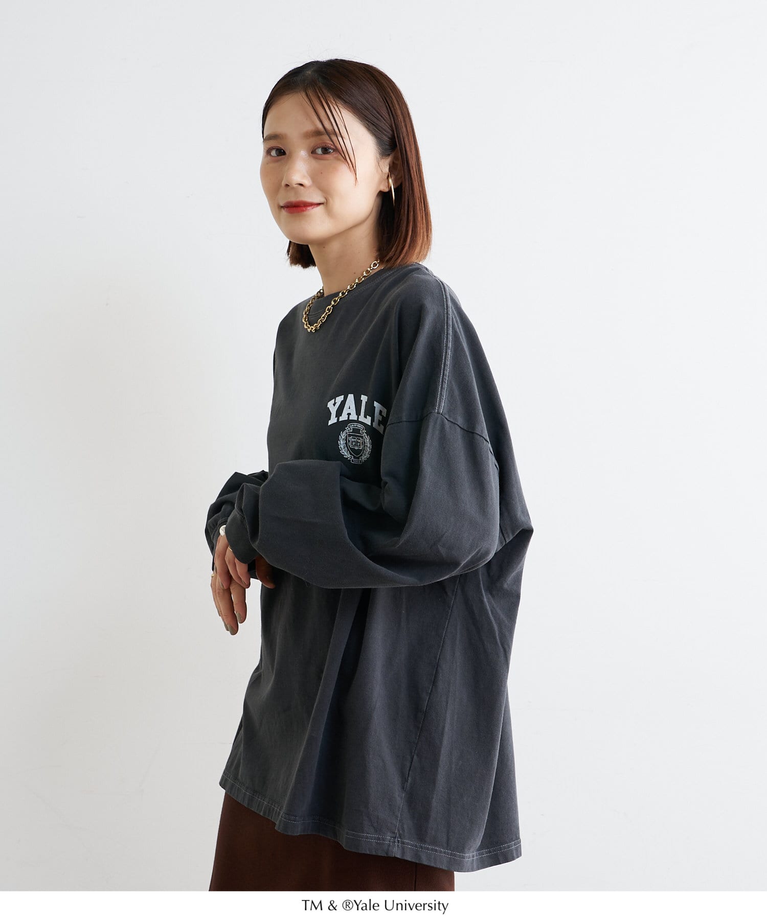 GOOD ROCK SPEED】YALEロングTシャツ | Omekashi(オメカシ)レディース | PAL CLOSET(パルクローゼット) -  パルグループ公式ファッション通販サイト