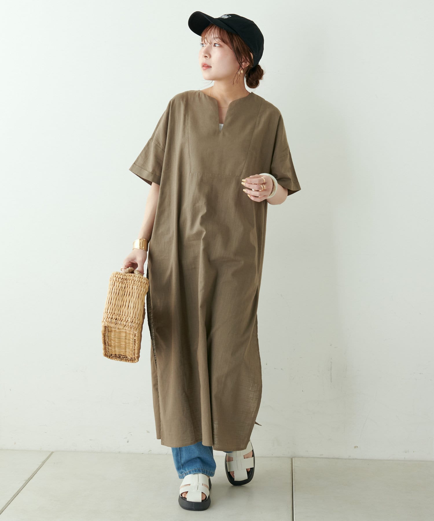 NICE CLAUP / OLIVE des OLIVE OUTLET(ナイスクラップ  / オリーブ デ オリーブ アウトレット) 厚底グルカサンダル