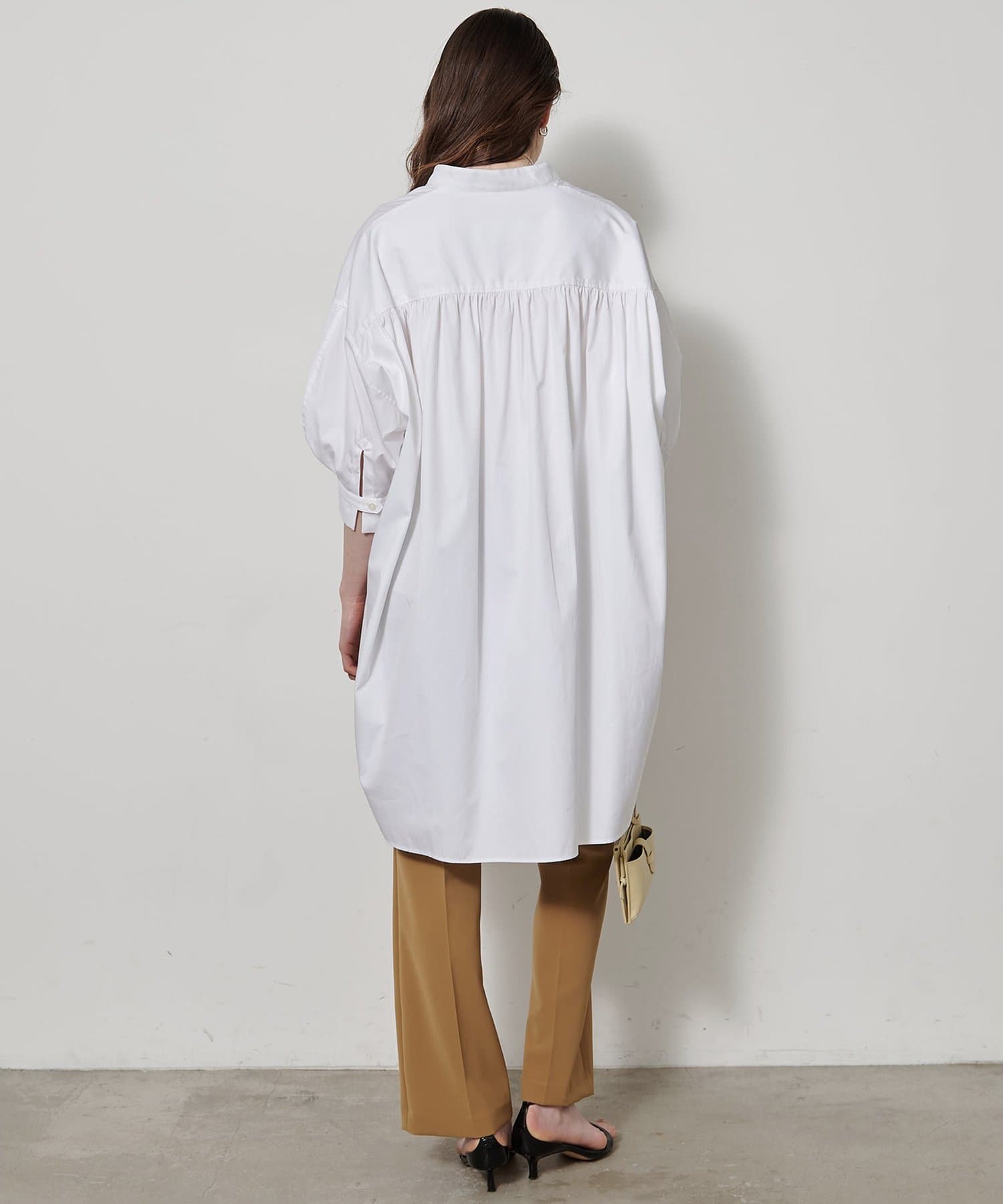 Whim Gazette(ウィム ガゼット) フロントスリットパンツ