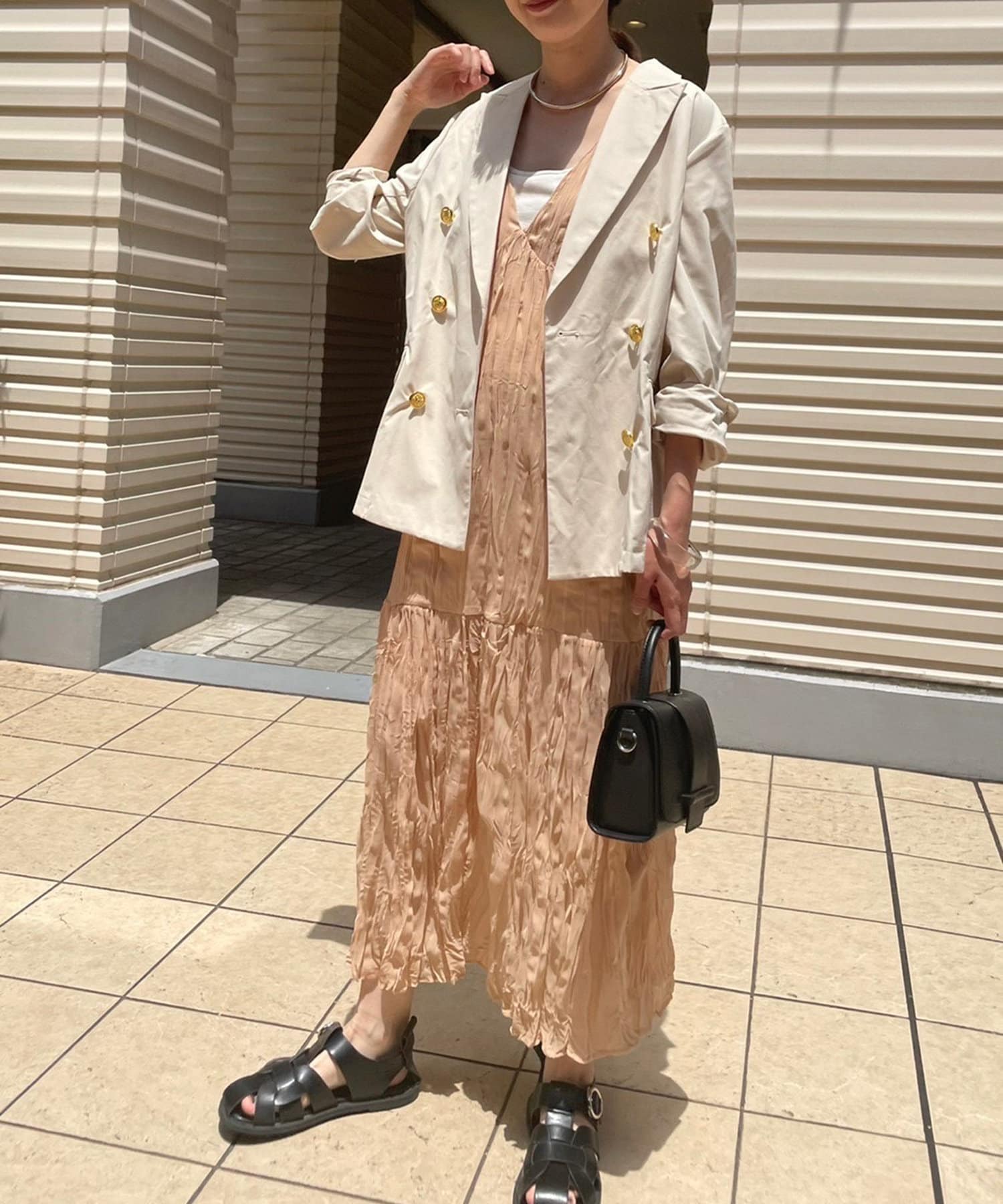 新色追加！】シフォン裾メーメイドジャンスカ | NICE CLAUP OUTLET 