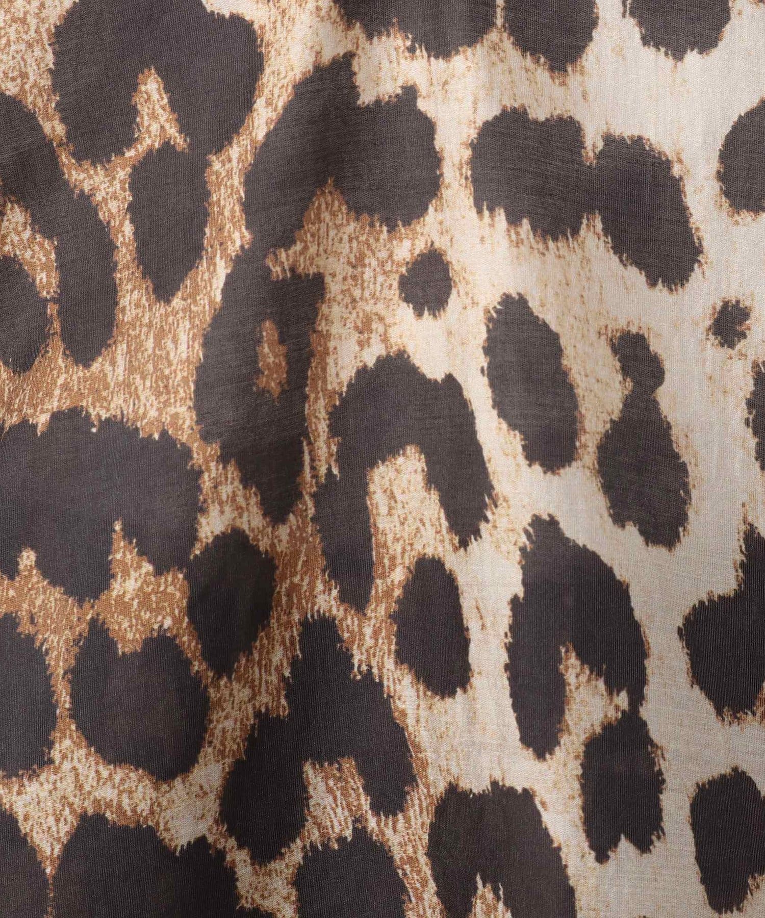 Whim Gazette(ウィム ガゼット) 【GANNI】レオパードシャツ