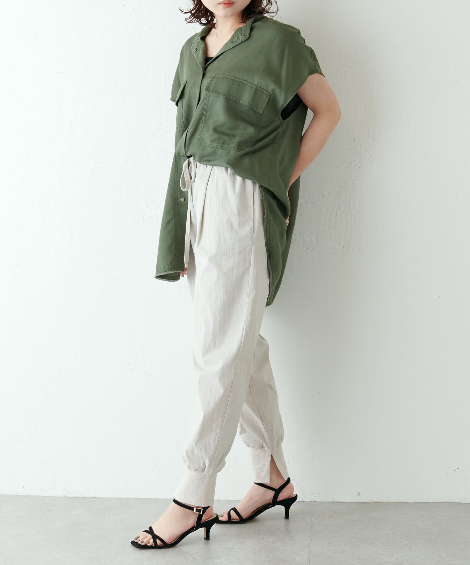 トレンドアイテム シャカシャカジョガーパンツ Jena Espace Merveilleux ジェナ エスパスメルヴェイユ レディース Pal Closet パルクローゼット パルグループ公式ファッション通販サイト