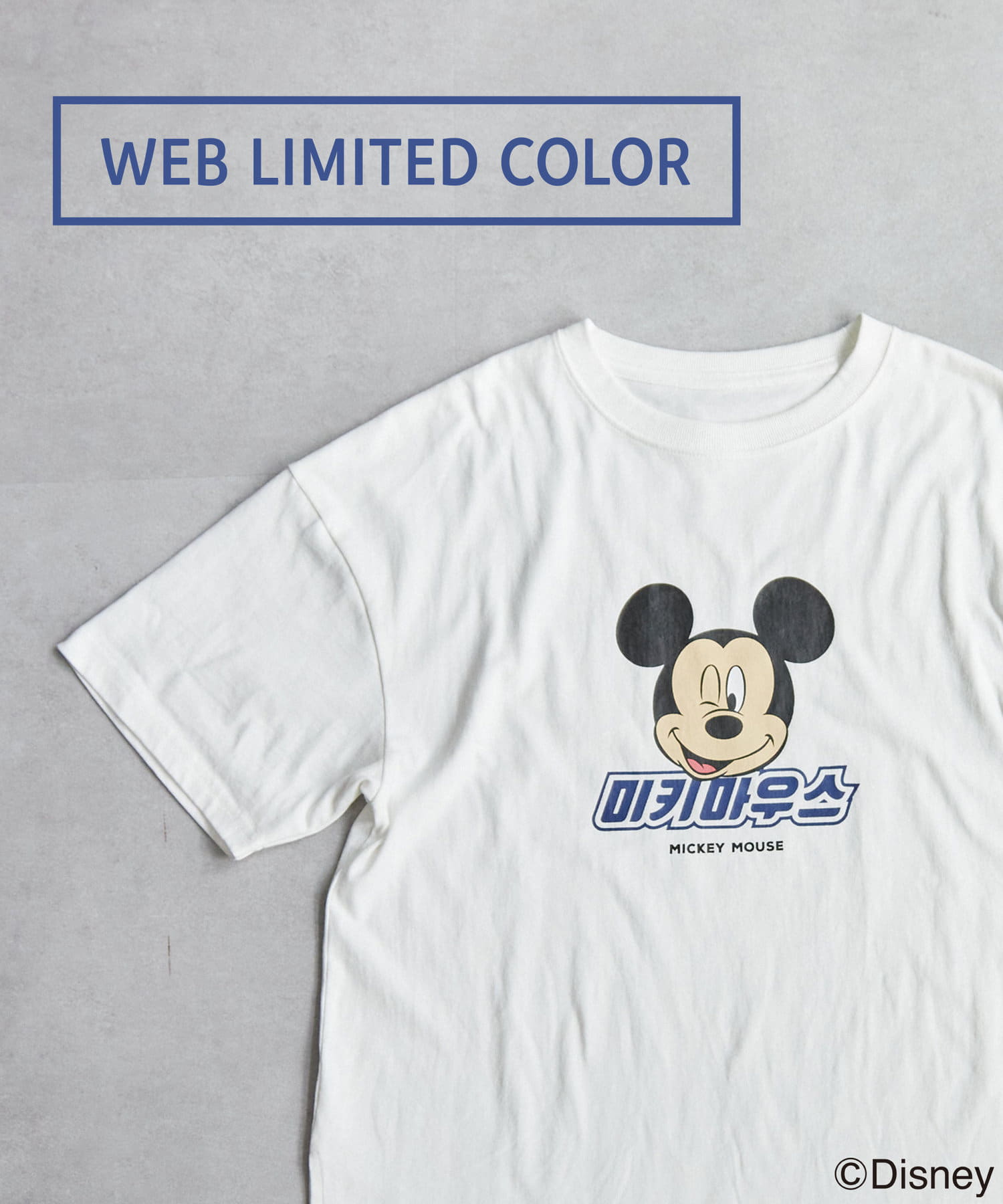 ミッキープリントtシャツ Web限定カラーあり Discoat ディスコート レディース Pal Closet パルクローゼット パルグループ公式ファッション通販サイト