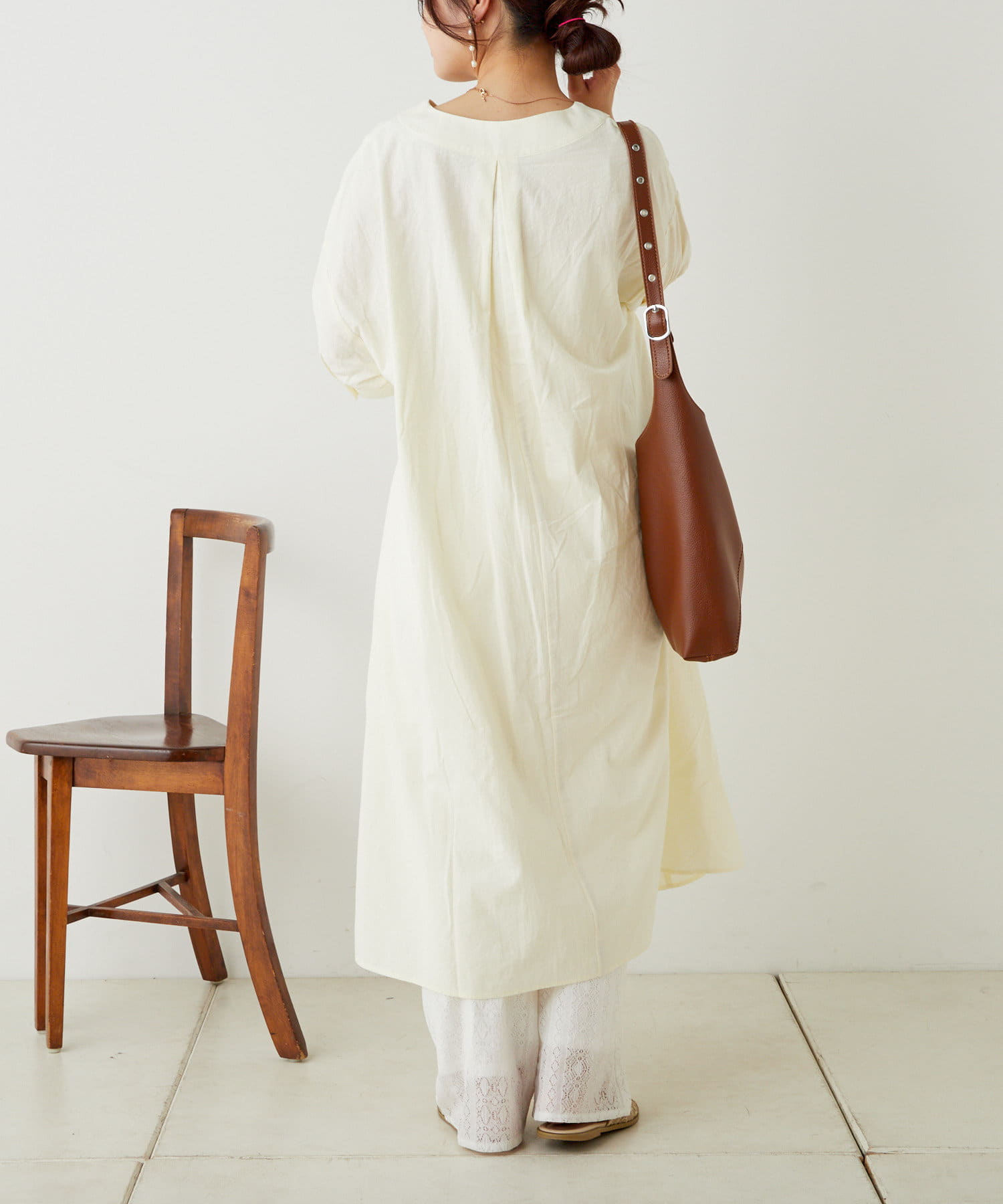 上品なカシュクールデザインワンピース | NICE CLAUP / OLIVE des