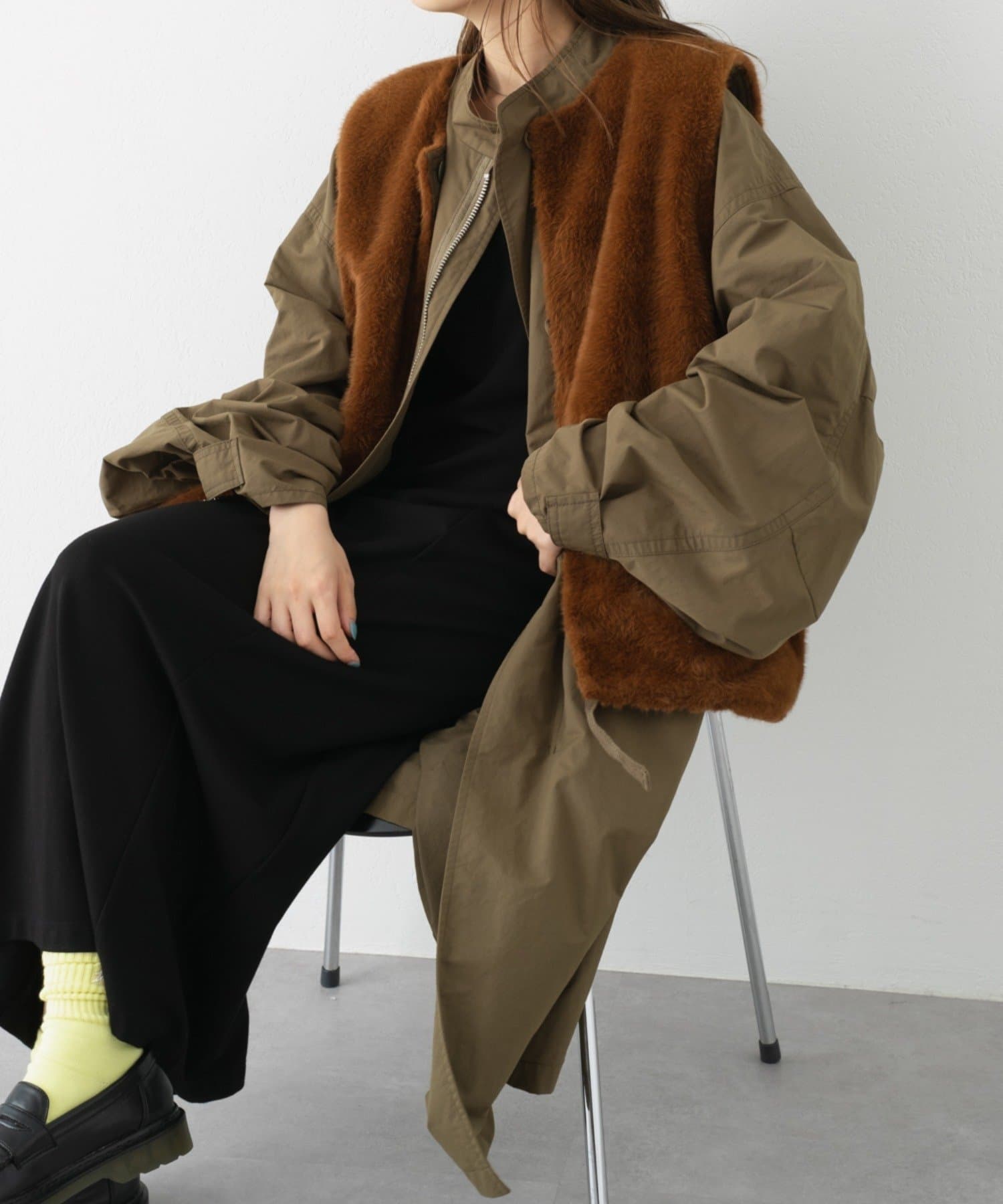 Kastane(カスタネ) 【WHIMSIC】MULTI-FUNCTION FIELDCOAT&VEST