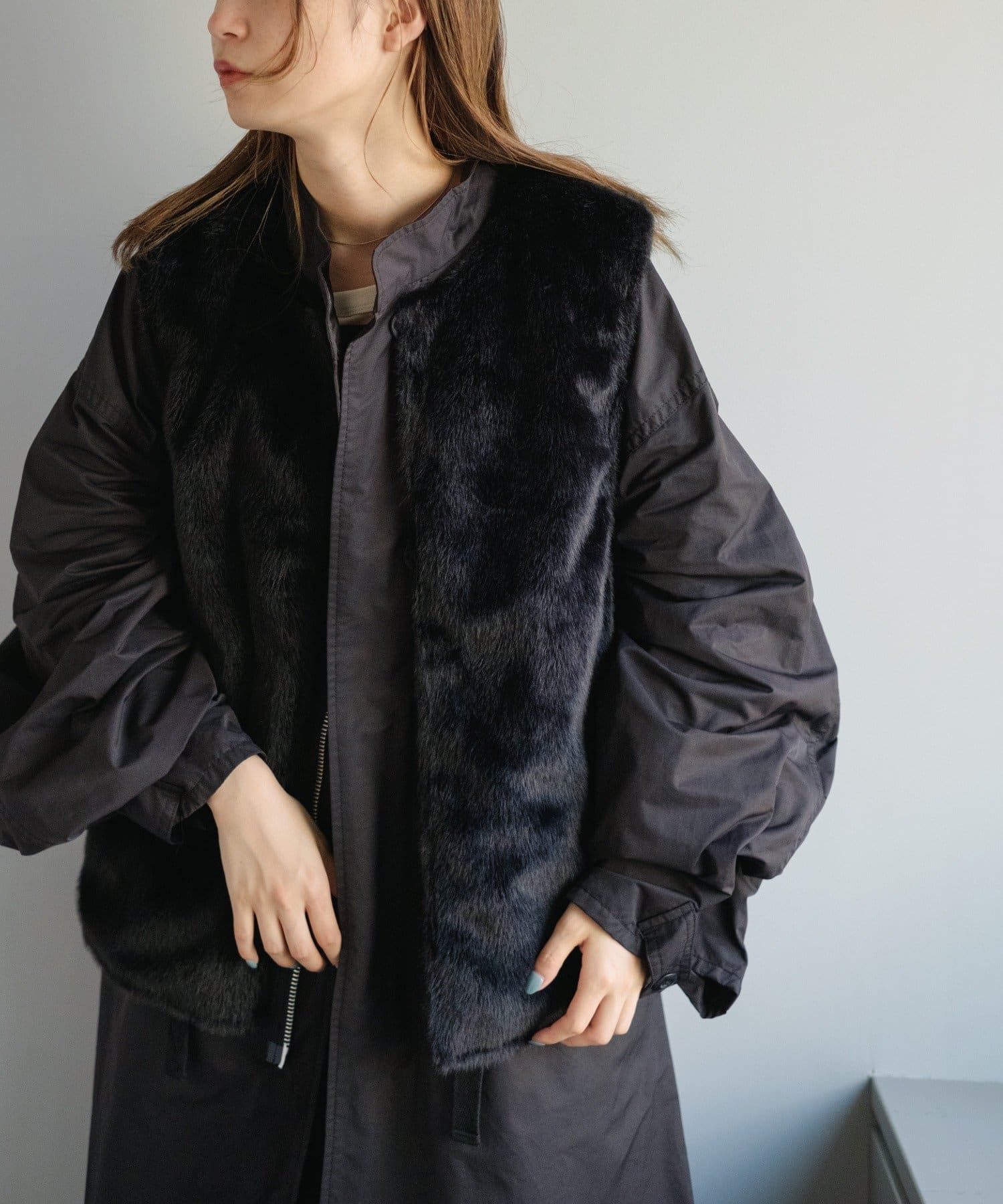 Kastane(カスタネ) 【WHIMSIC】MULTI-FUNCTION FIELDCOAT&VEST