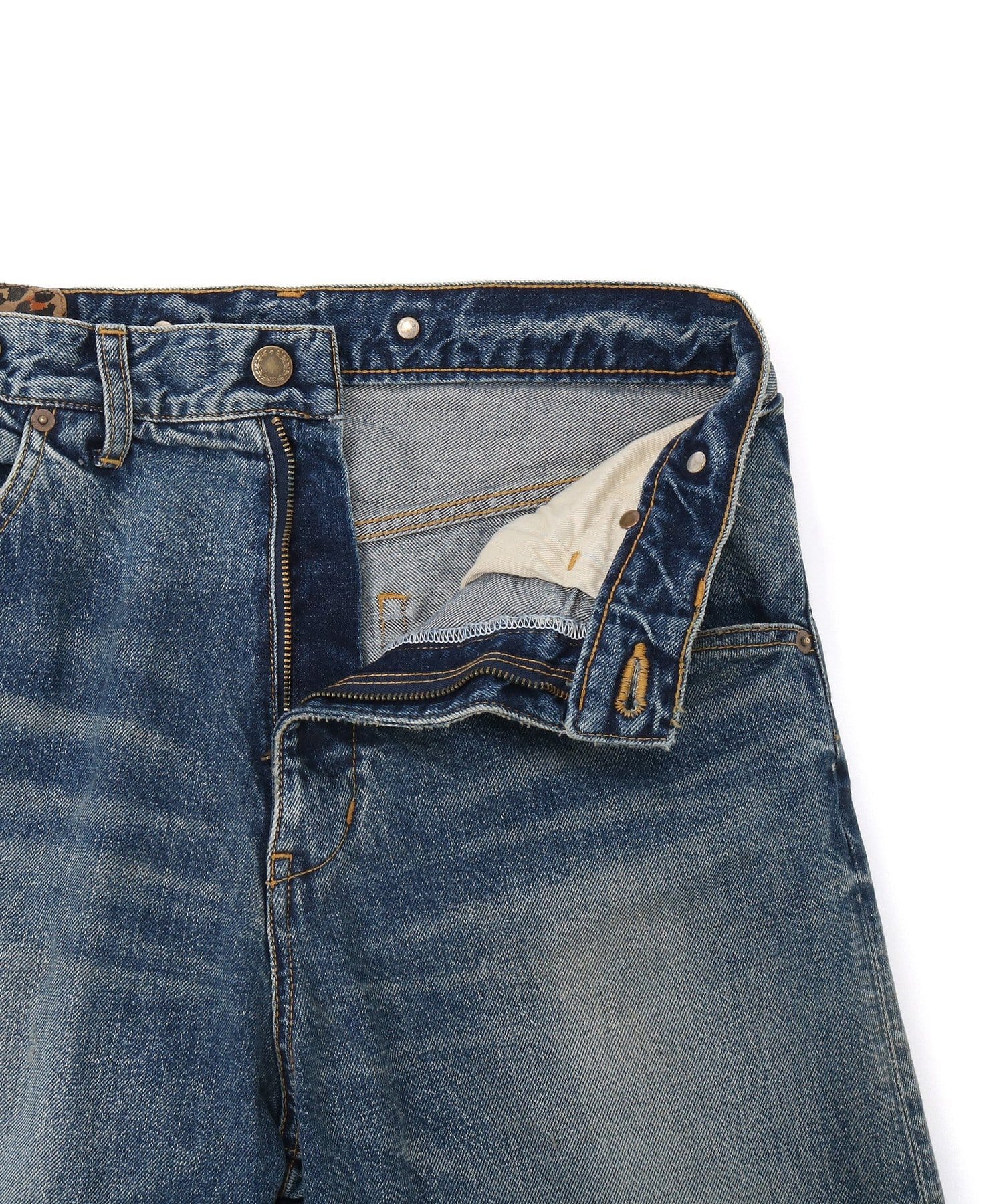 Whim Gazette(ウィム ガゼット) サスペンダーDENIM