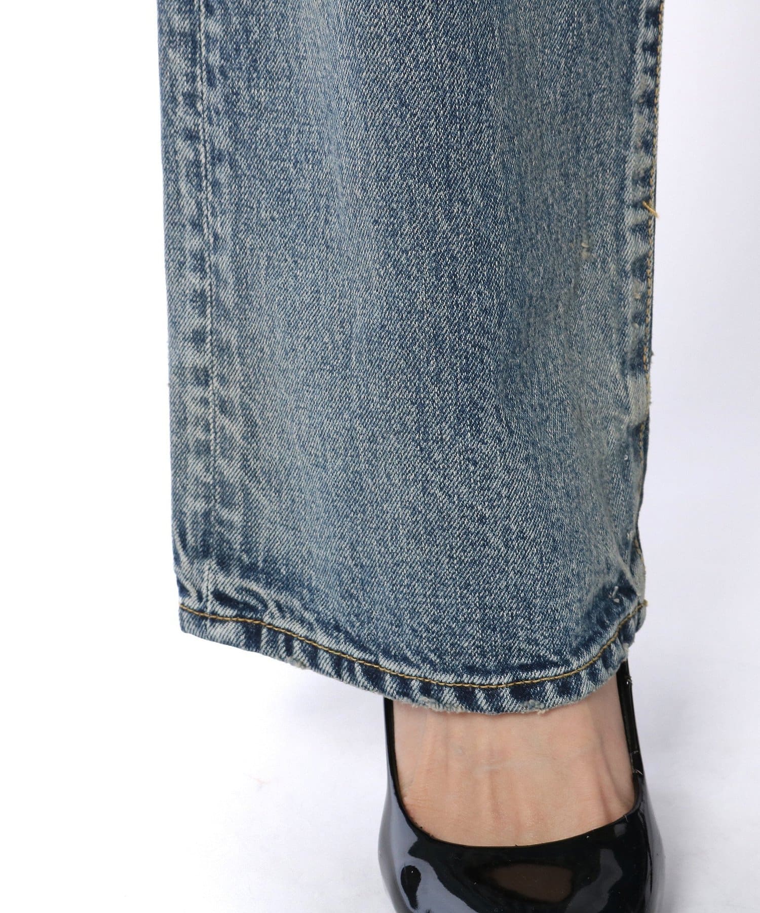 Whim Gazette(ウィム ガゼット) サスペンダーDENIM