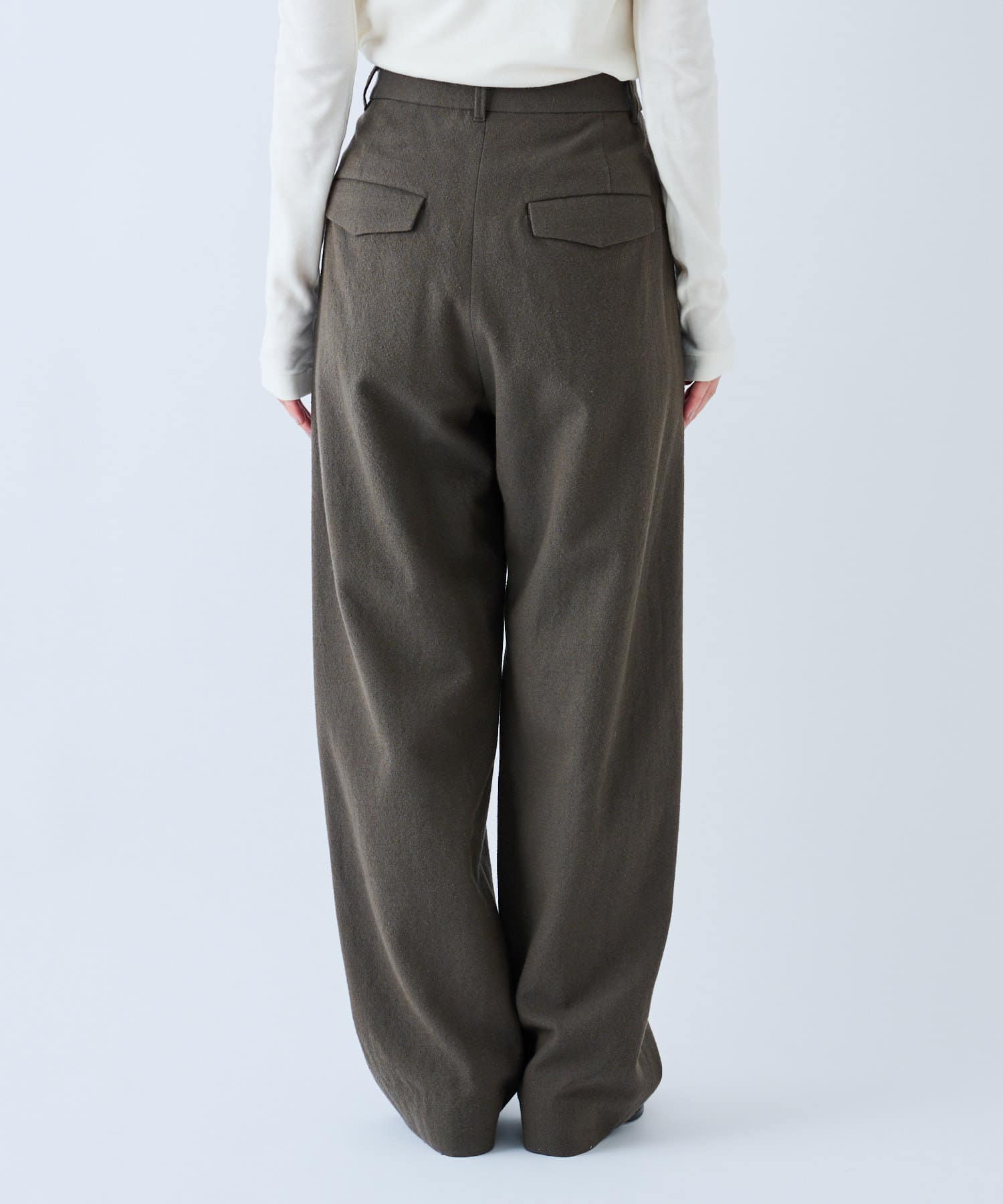 Phlannèl / Twill Tapered Trousers | BLOOM&BRANCH(ブルームアンド 
