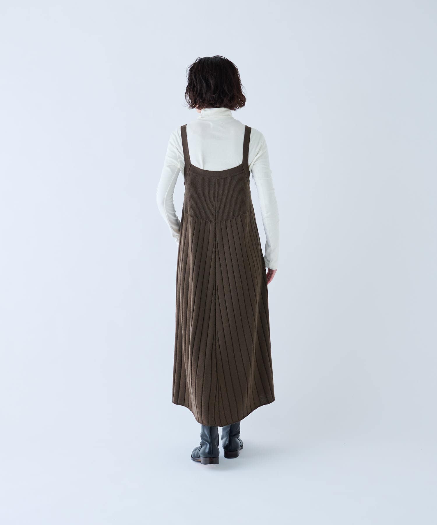 BLOOM&BRANCH(ブルームアンドブランチ) Phlannèl / Worsted Wool Camisole Dress
