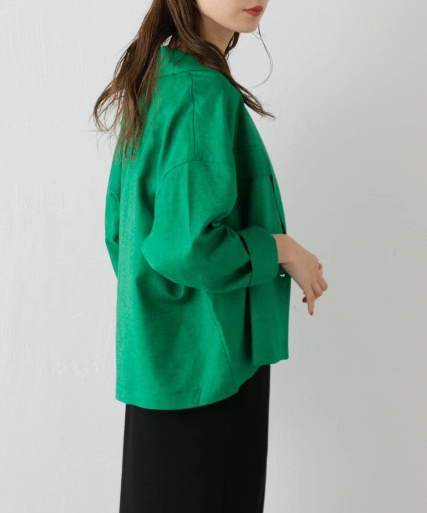 Kastane】【SETUP対応】リネンショートジャケット | OUTLET