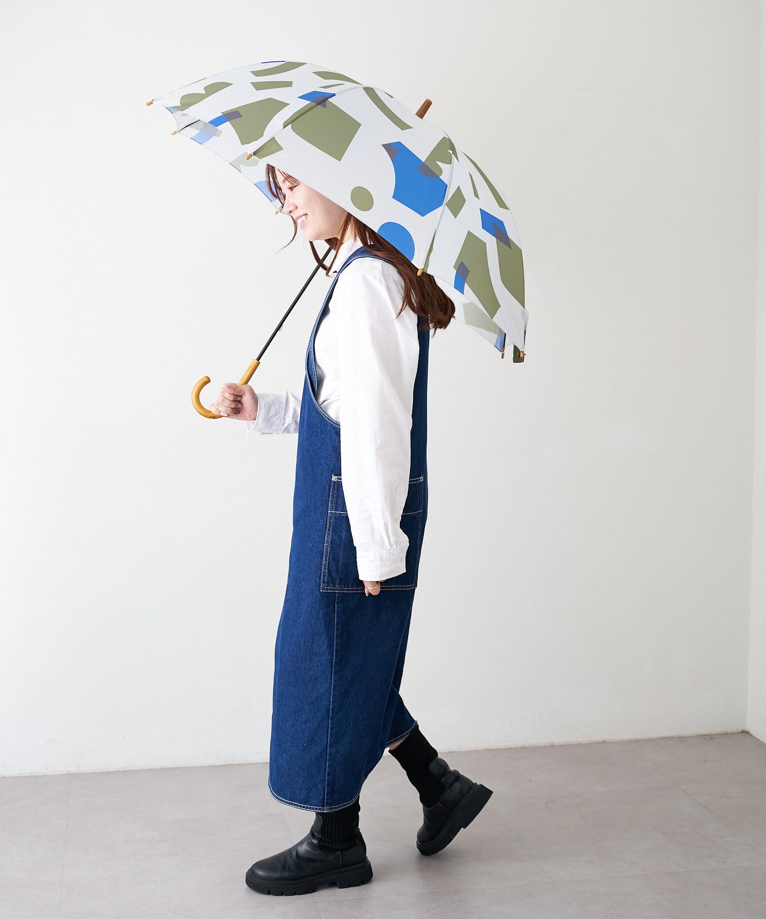 BIRTHDAY BAR(バースデイバー) レディース 【392plusm】UMBRELLA LONG60cm 長傘 ホワイトその他1