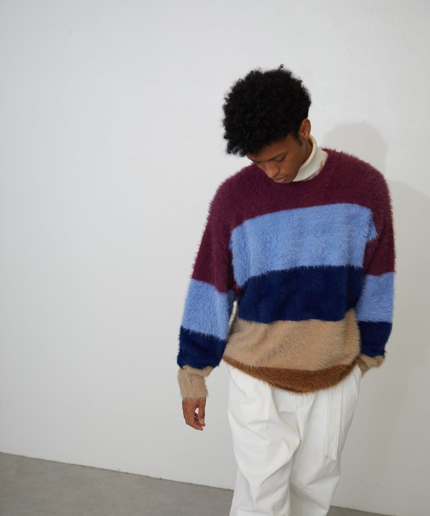 Neucon ニューコン グラデーションニット Lui S ルイス メンズ Pal Closet パルクローゼット パルグループ公式ファッション通販サイト