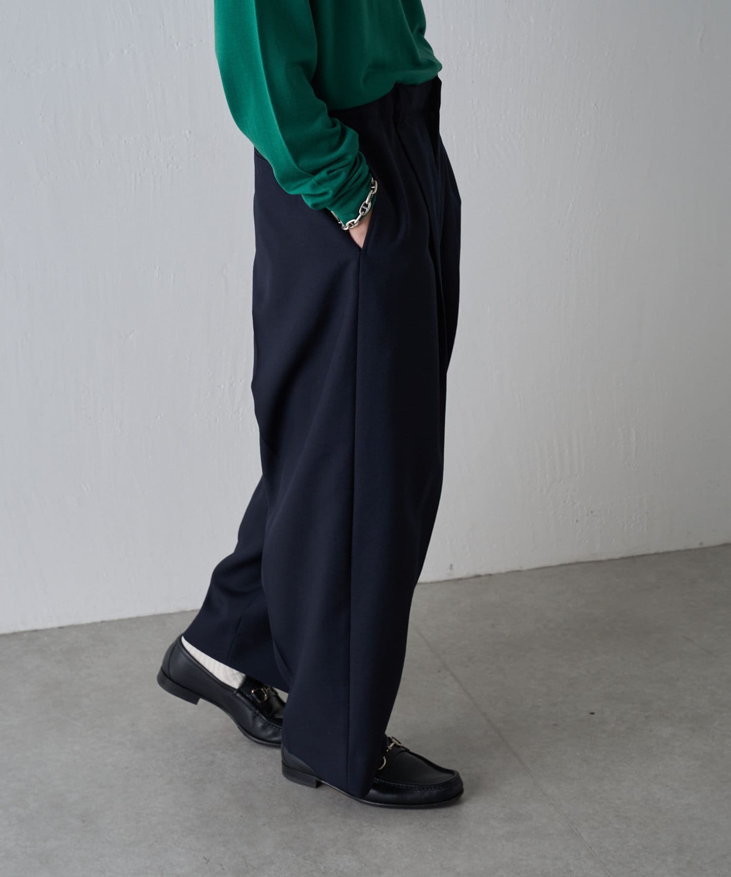 blurhms Wool Surge Super Wide Slacks - 通販 - gofukuyasan.com