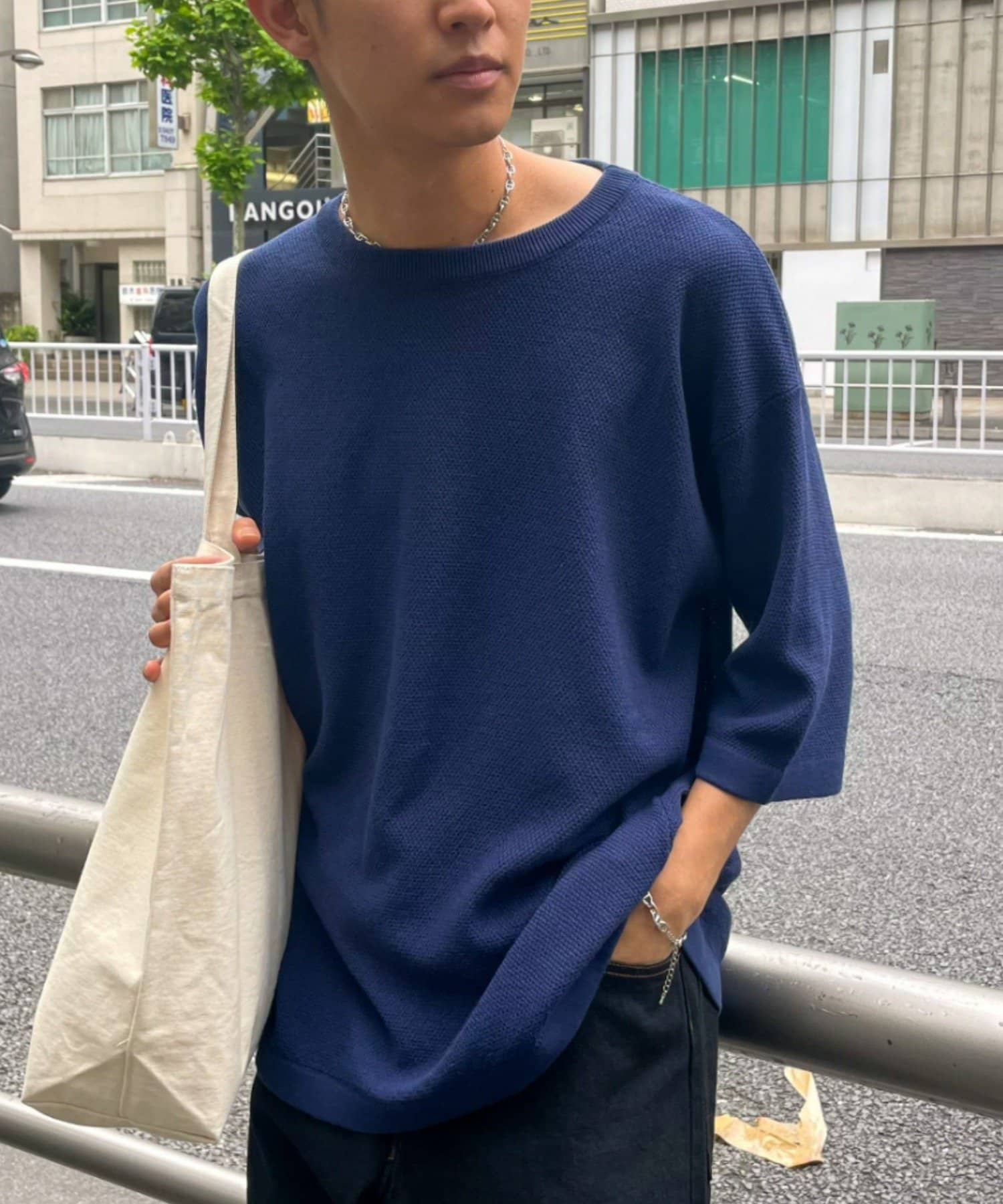 柔らかい着心地 鹿の子編み半袖ニットtシャツ Ciaopanic チャオパニック メンズ Pal Closet パルクローゼット パルグループ公式ファッション通販サイト