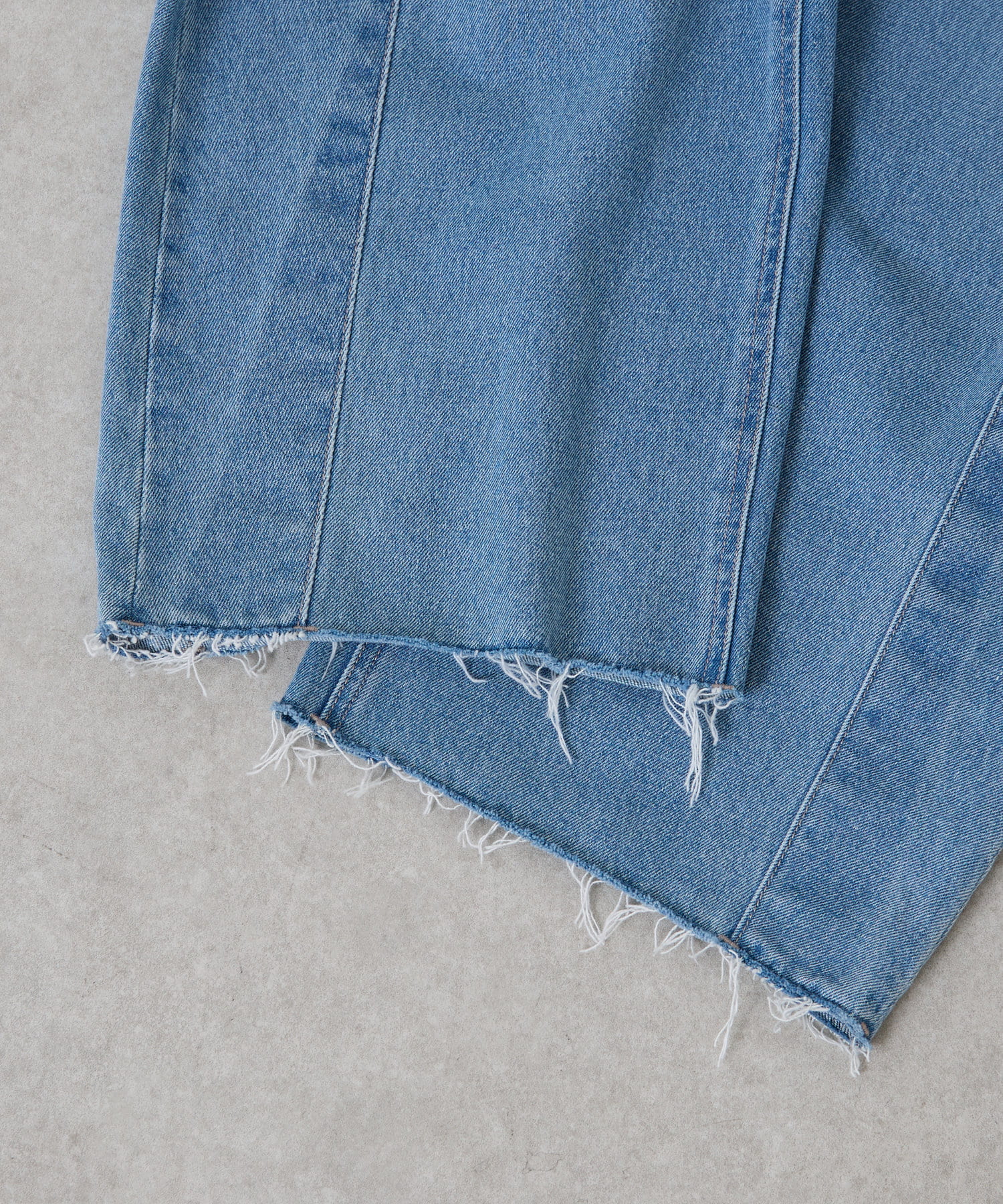 COLLAGE GALLARDAGALANTE(コラージュ ガリャルダガランテ) 【5月7日13：00まで！TIMESALE開催中】《累計販売2.５万本》デニムバレルパンツ/ブルージュ