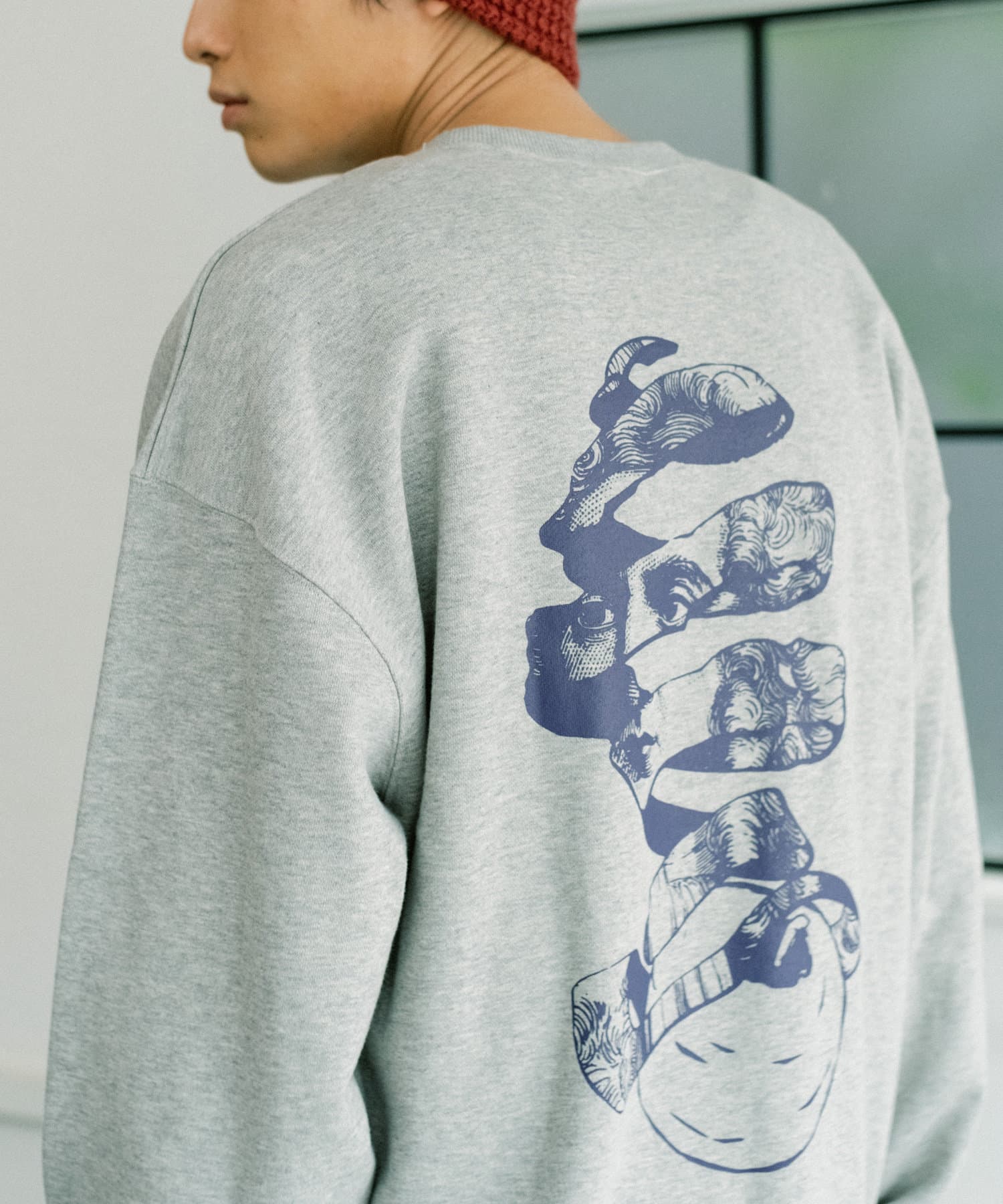 ink×FOTL×WHIMSIC】PRINT SWEAT PULLOVER | Kastane(カスタネ