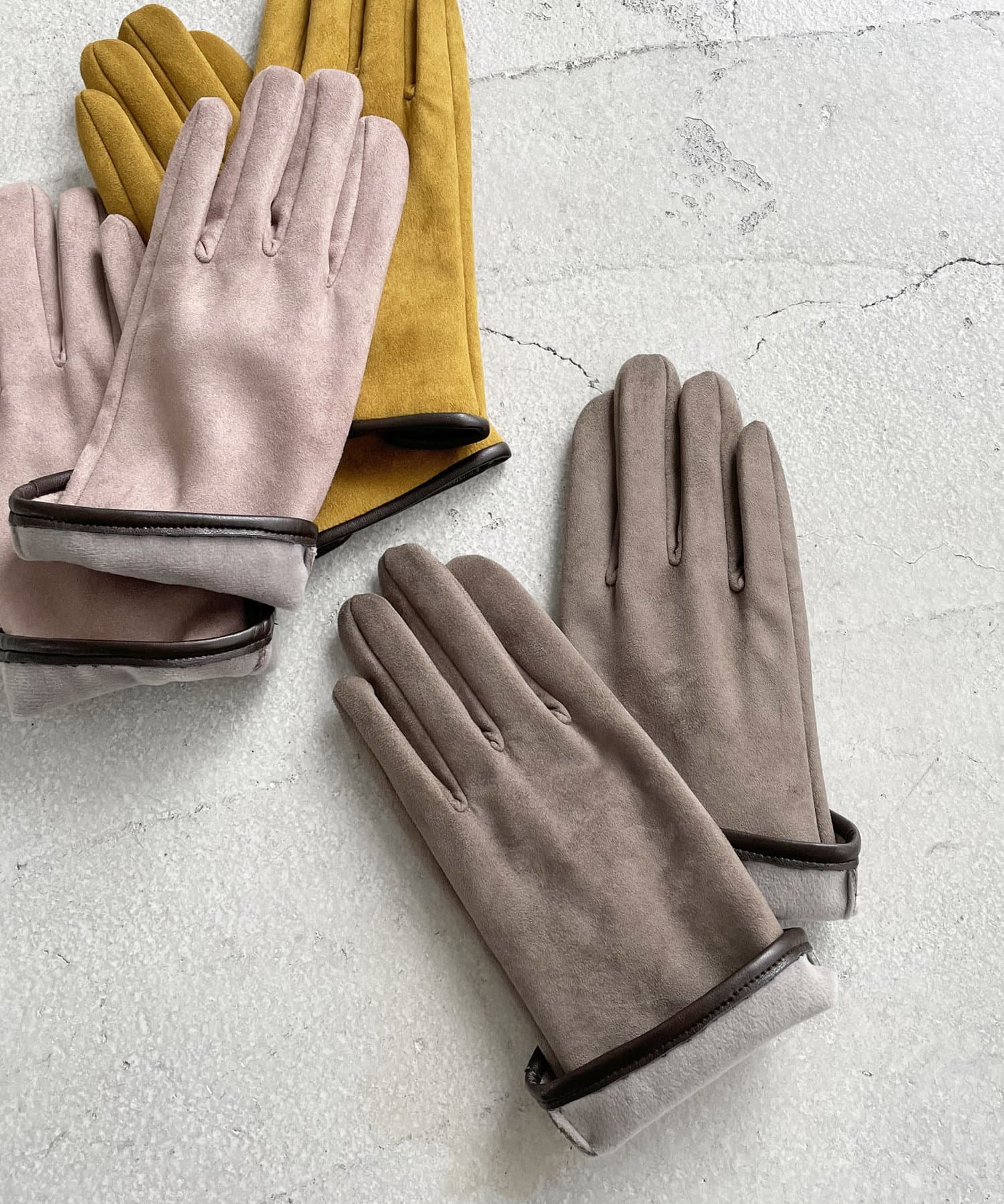 パイピングスエードグローブ Discoat ディスコート レディース Pal Closet パルクローゼット パルグループ公式ファッション通販サイト