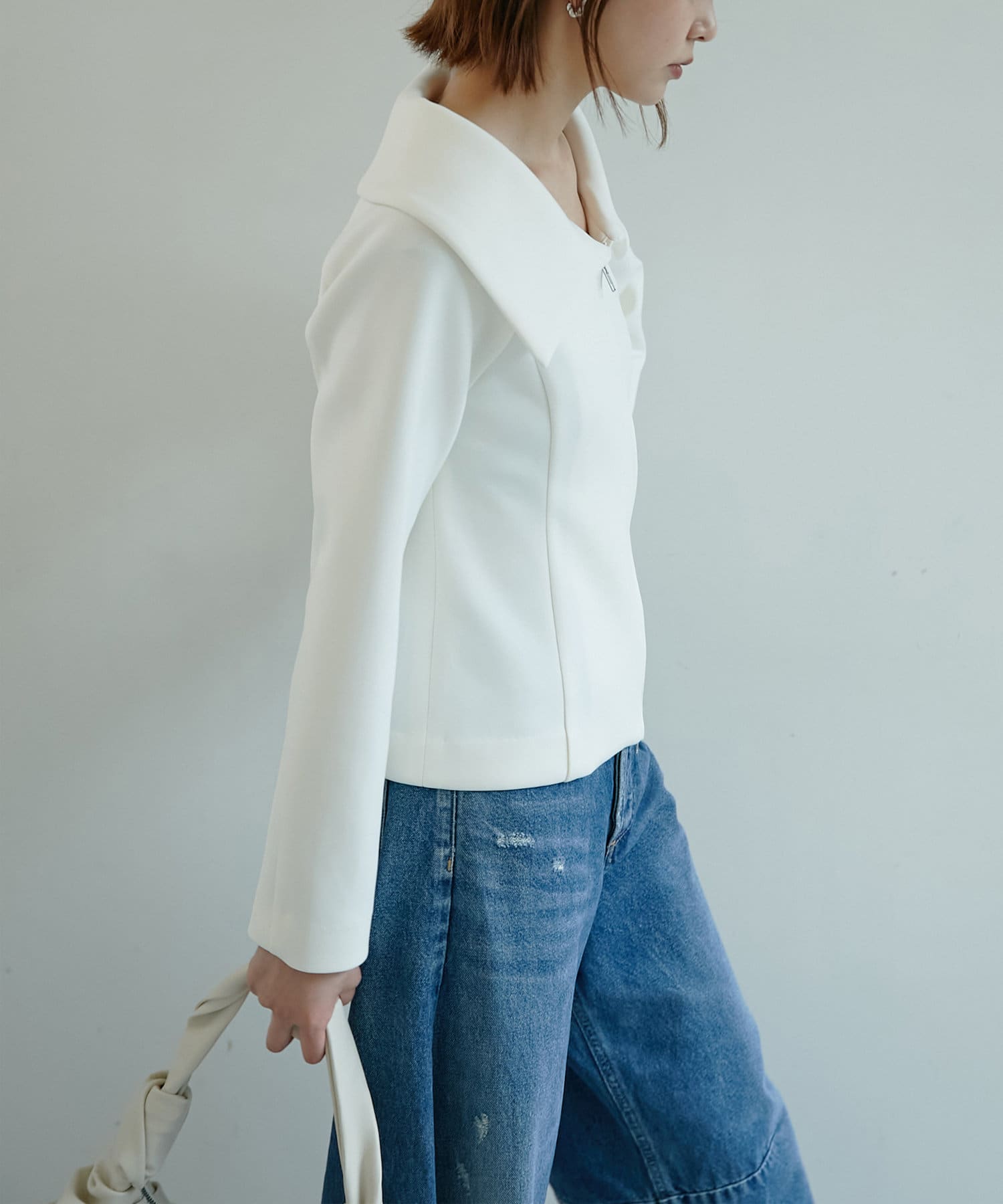 Drawing Numbers】スキューバニットジャケット | GALLARDAGALANTE(ガ  