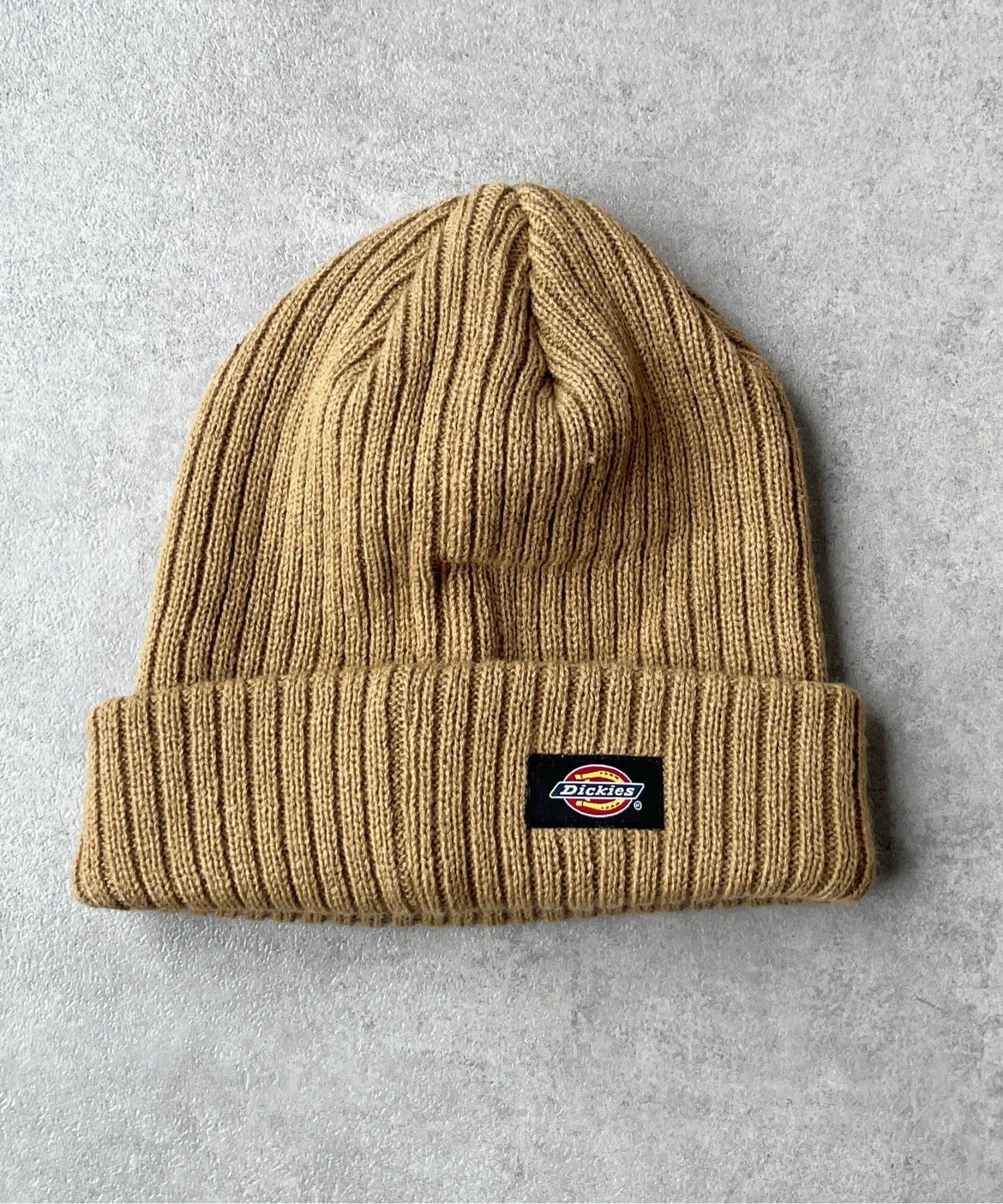 CPCM(シーピーシーエム) 【Dickies】1ポイント刺繍ロゴワッペンニットキャップ